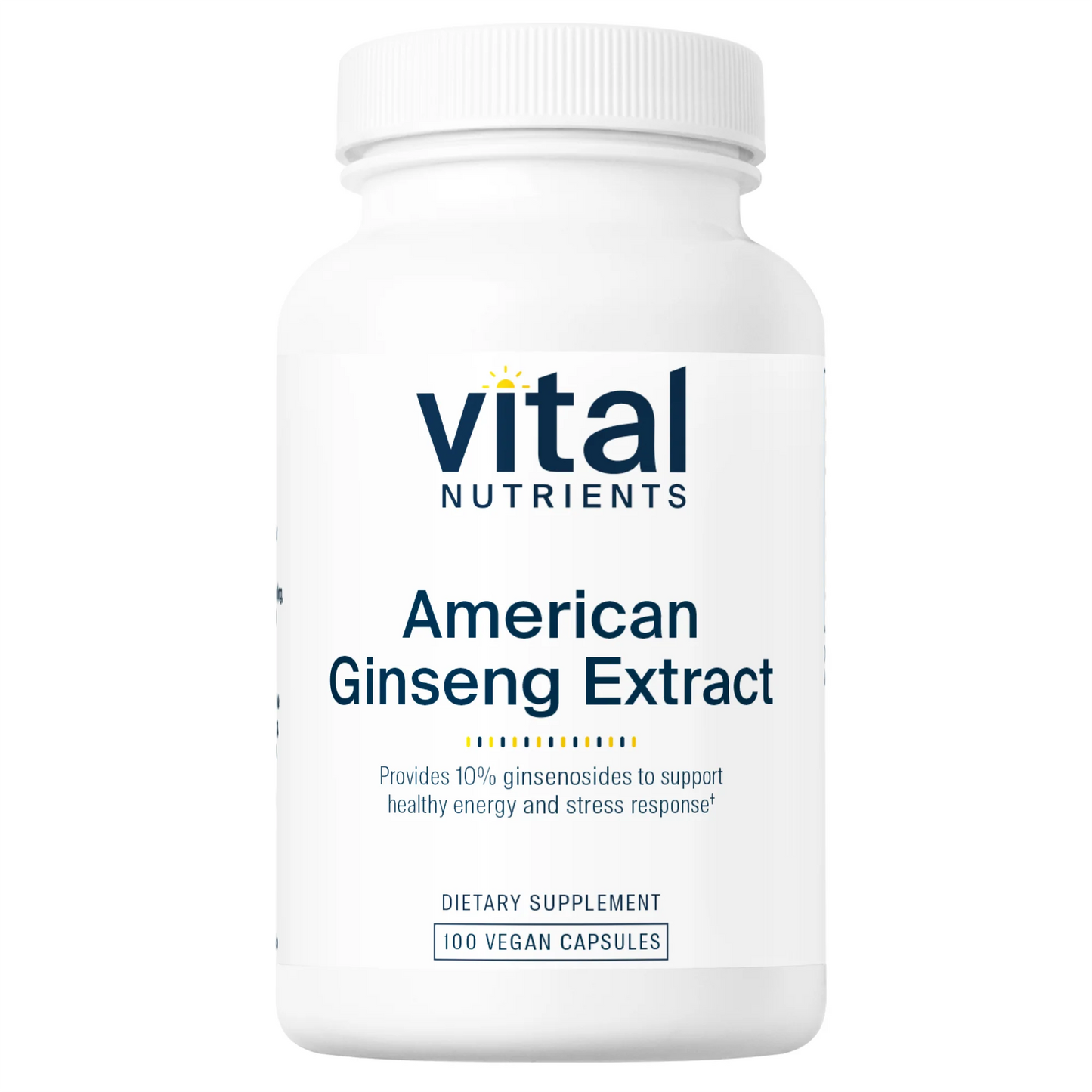 American Ginseng Extract 250mg(Vital Nutrition)