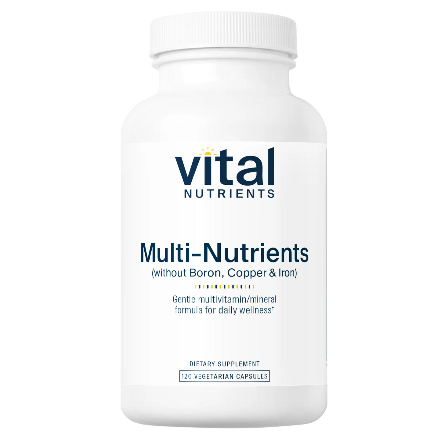 Multi-Nutrients 5 Ultra Antioxidant Formula (Boron, Copper, and Iron Free)(Vital Nutrition)