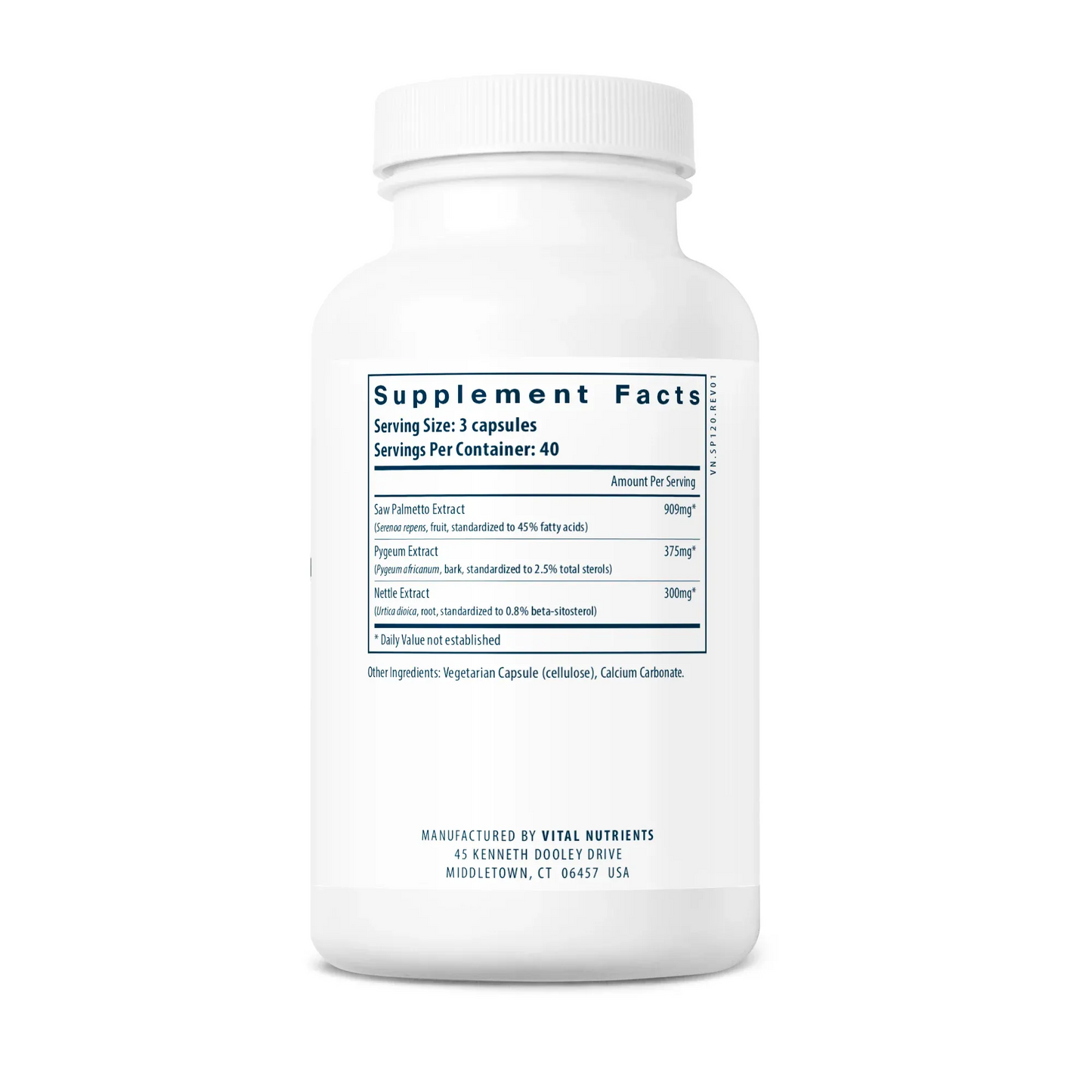 Saw Palmetto Pygeum Nettle Root (Vital Nutrition)