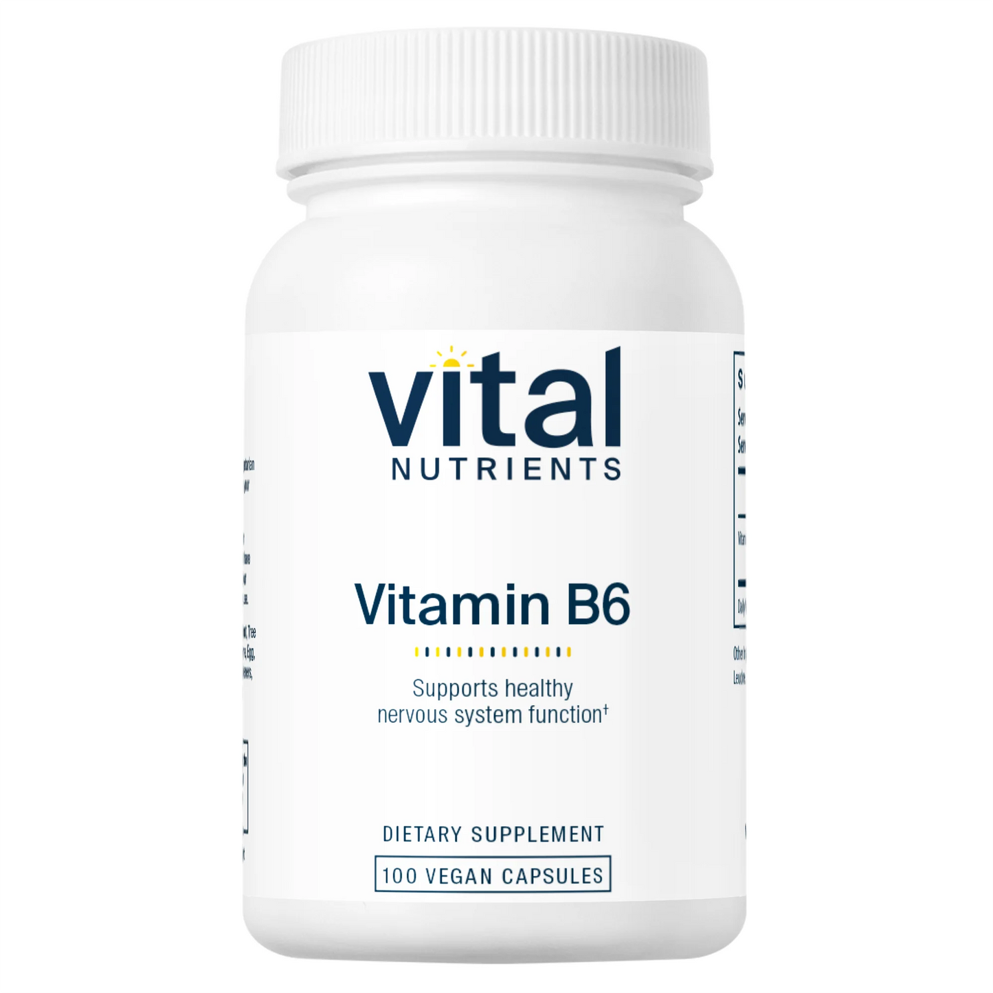 Vitamin B6 100mg(Vital Nutrition)