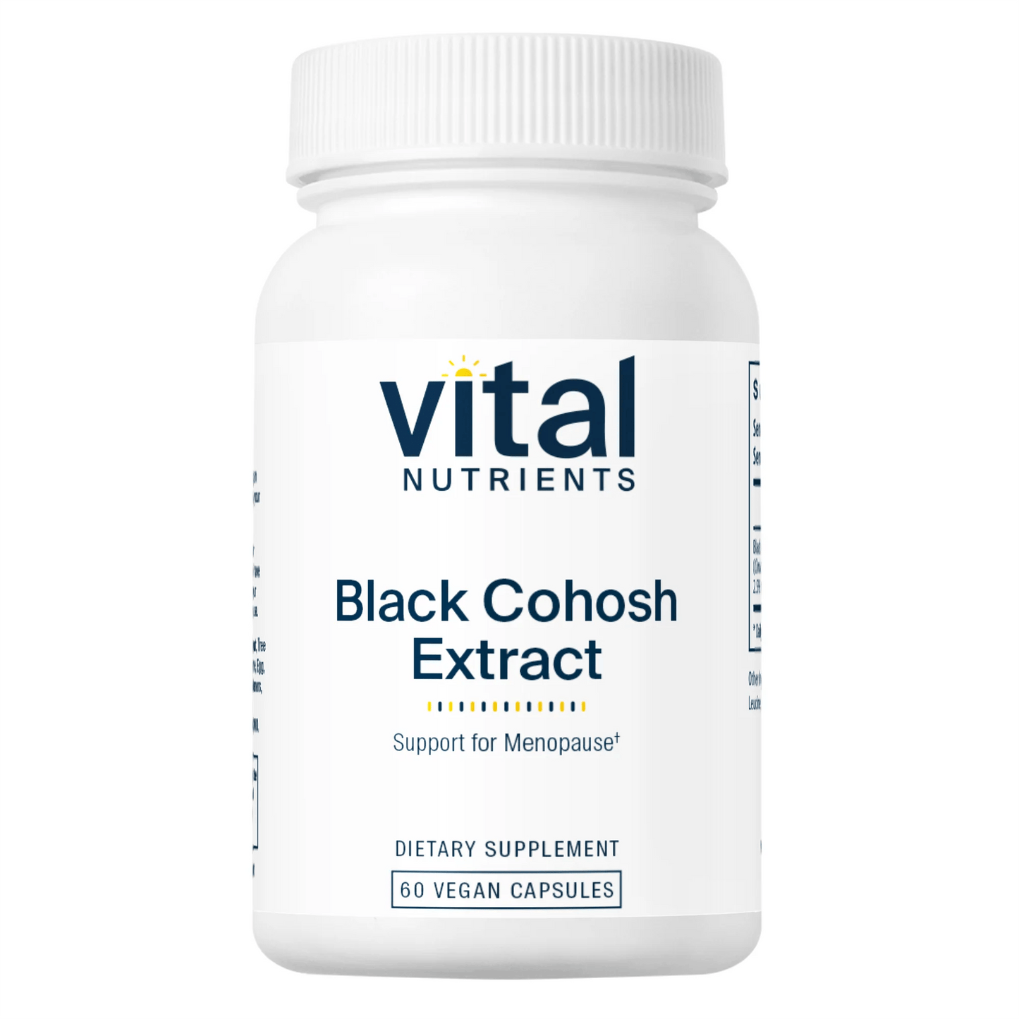 Black Cohosh Extract 250mg(Vital Nutrition) - HAPIVERI