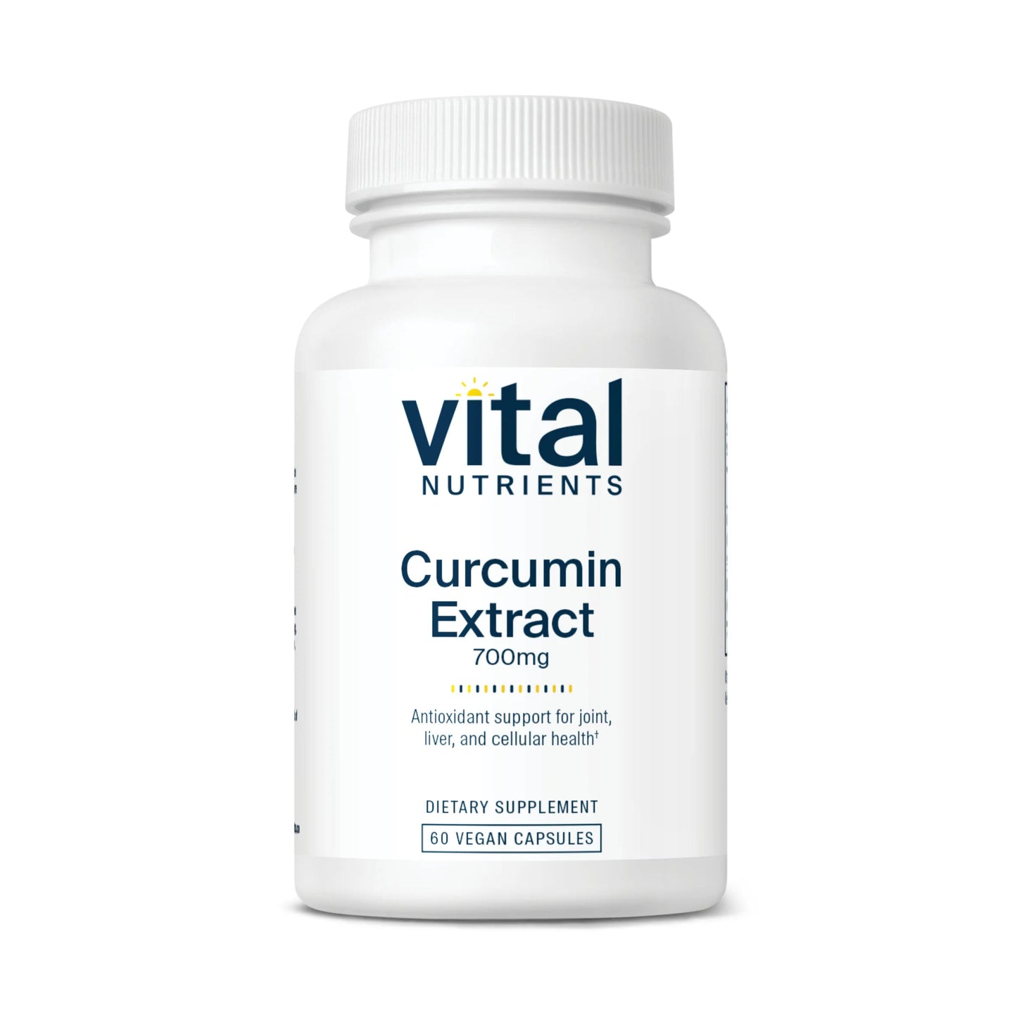 Curcumin Extract 700mg (with Bioperine®) (Vital Nutrition) - HAPIVERI