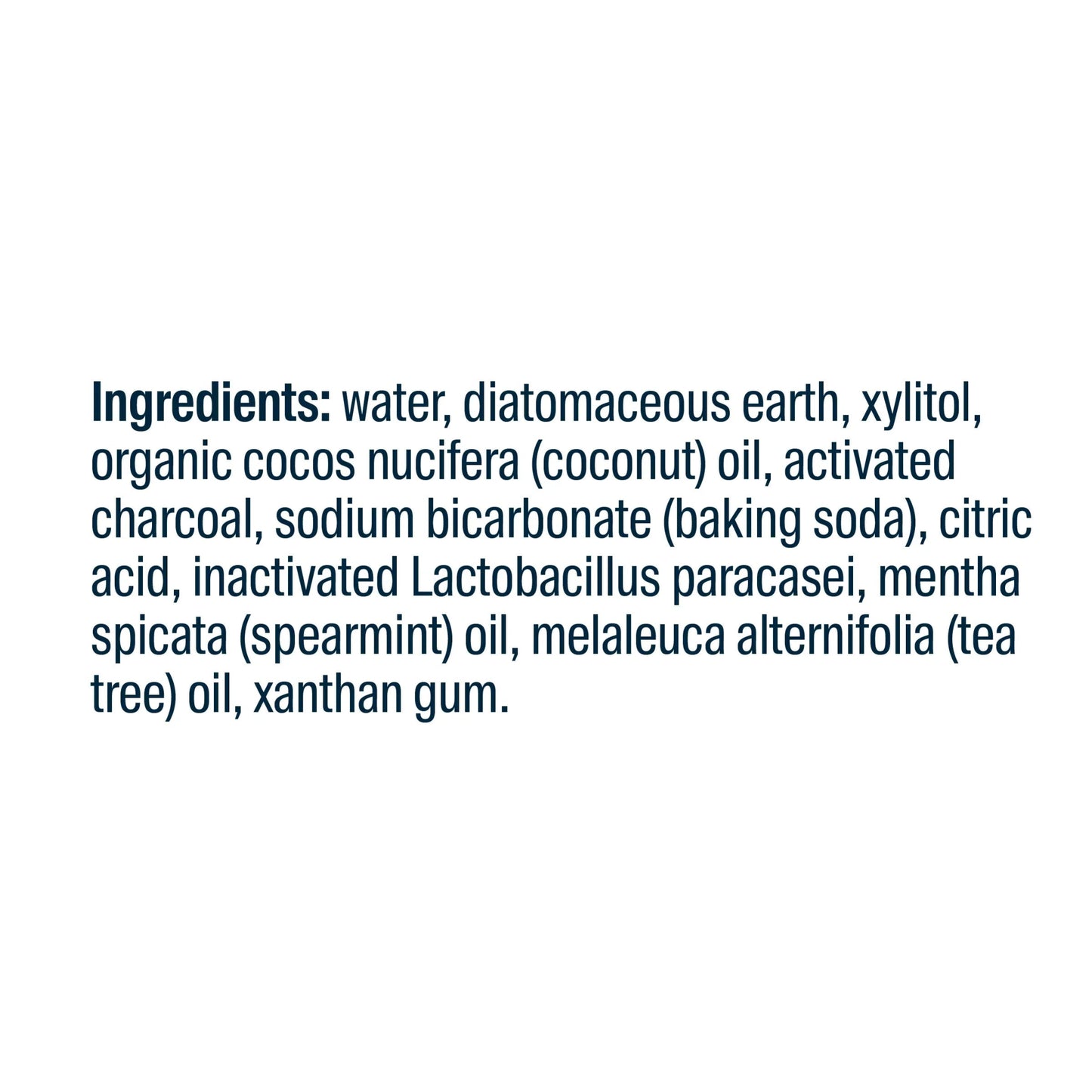 Hyperbiotics Activated Charcoal Probiotic Toothpaste - HAPIVERI