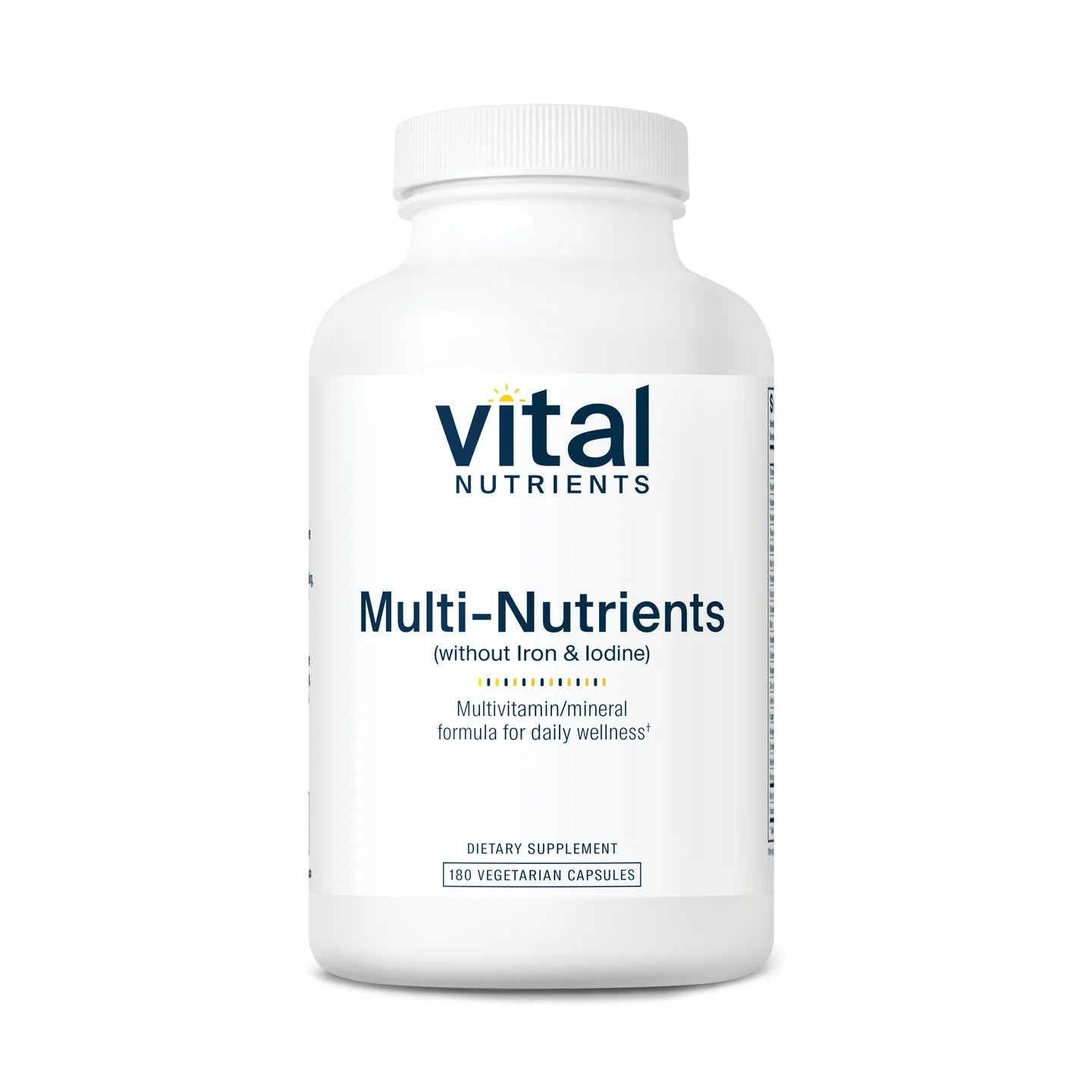 Multi - Nutrients (No Iron or Iodine)(Vital Nutrition) - HAPIVERI
