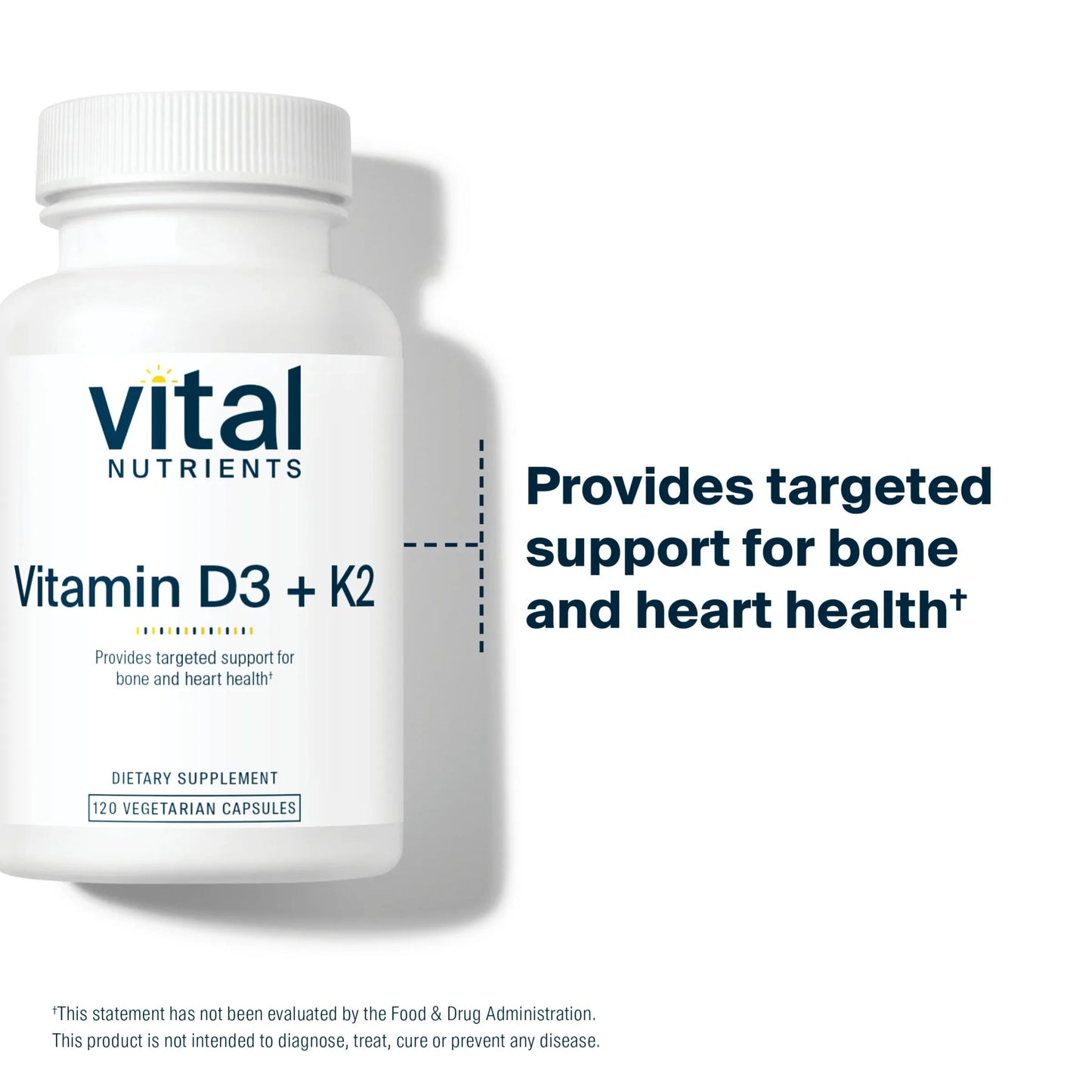 Vitamin D3 + K2(Vital Nutrition) - HAPIVERI