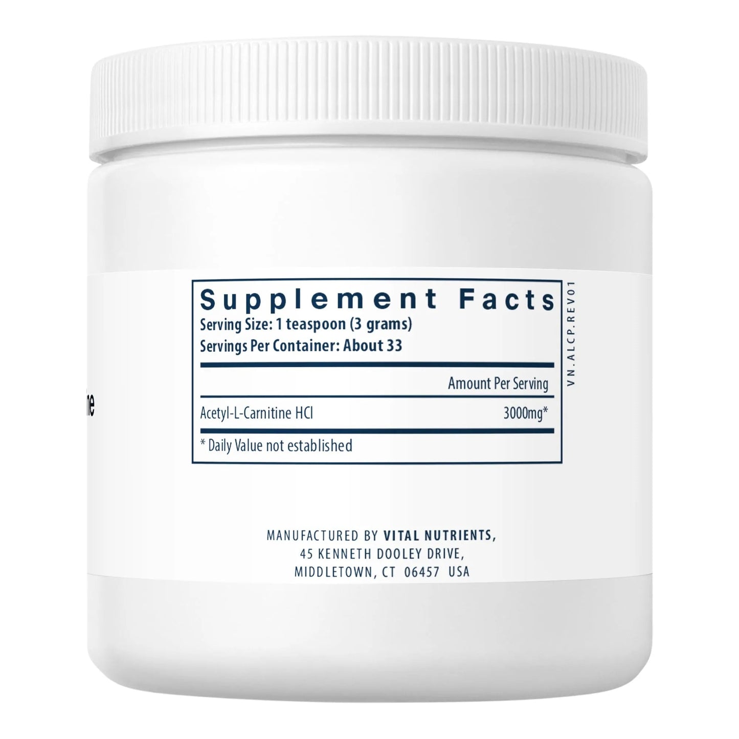 Acetyl L-Carnitine Powder(Vital Nutrition) - HAPIVERI