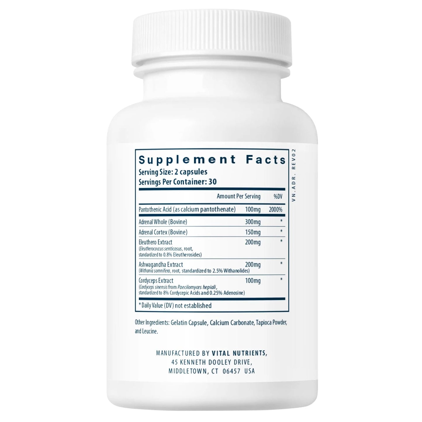 Adrenal Support (Vital Nutrition) - HAPIVERI