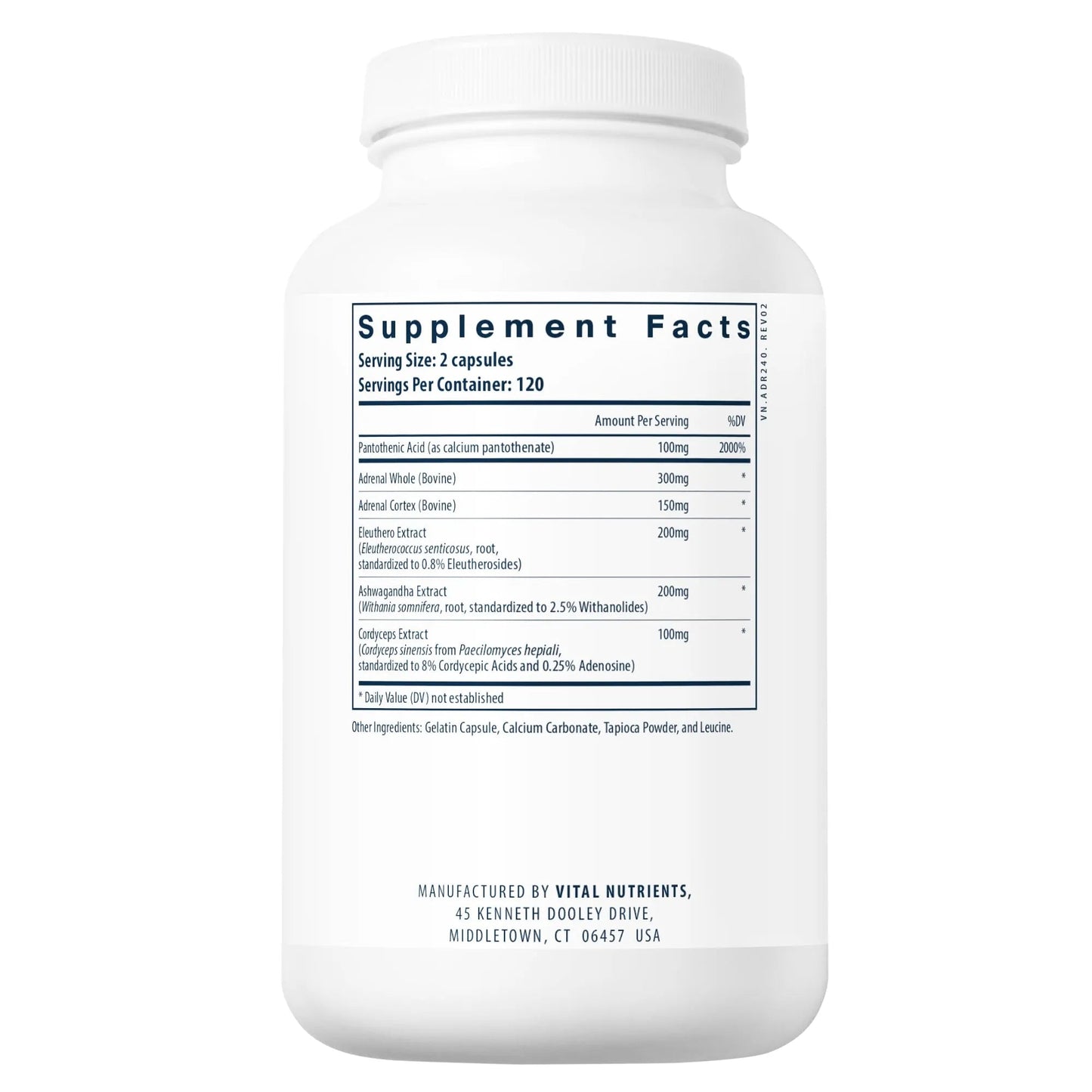 Adrenal Support (Vital Nutrition) - HAPIVERI