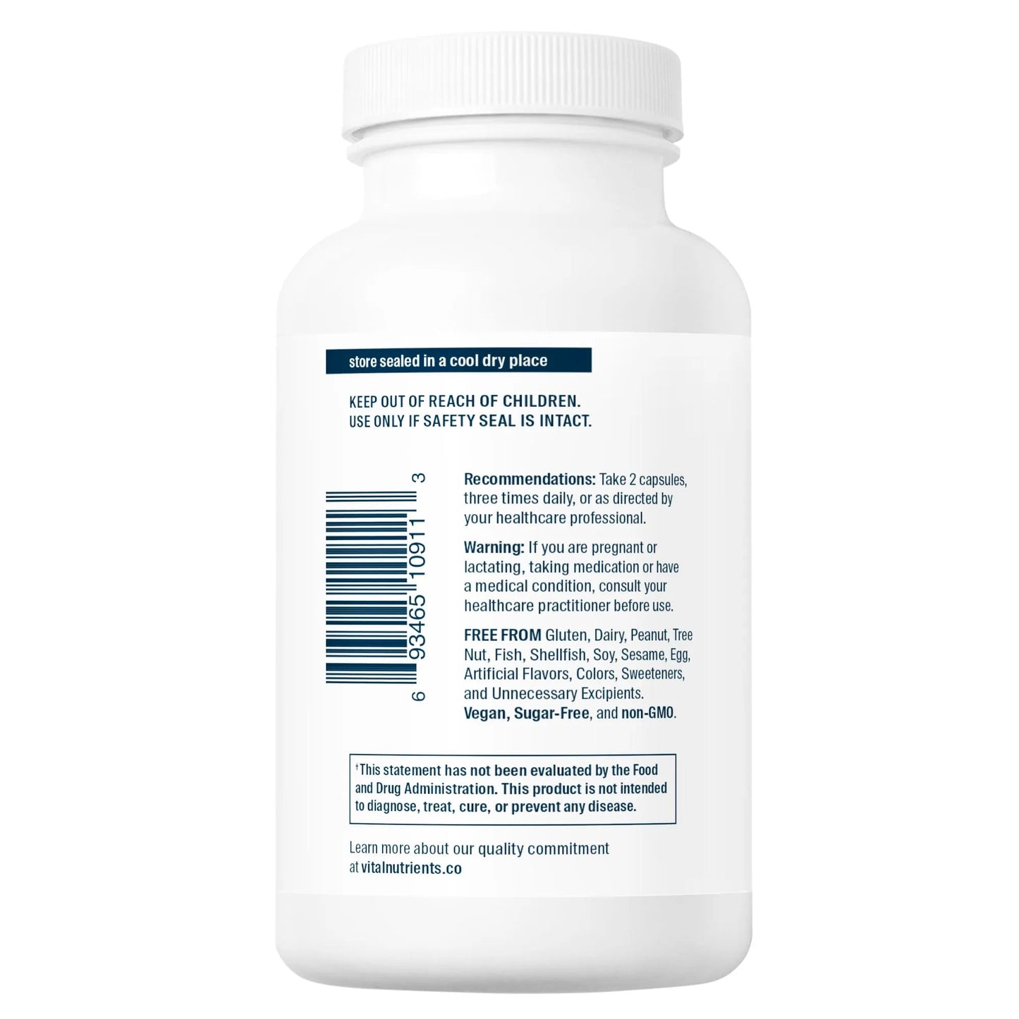 Arginine 1500mg(Vital Nutrition) - HAPIVERI