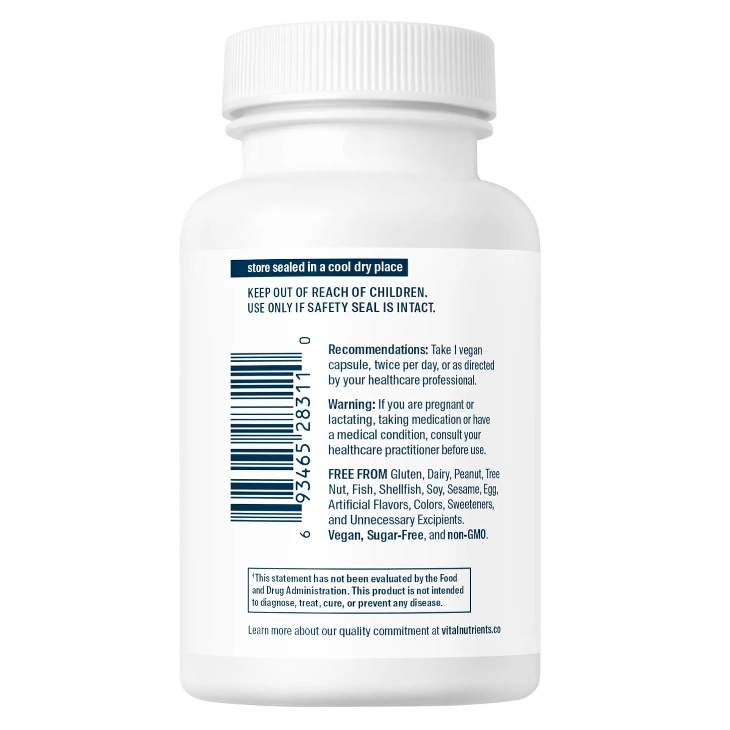 Berberine 500mg 60CT (Vital Nutrition) - HAPIVERI