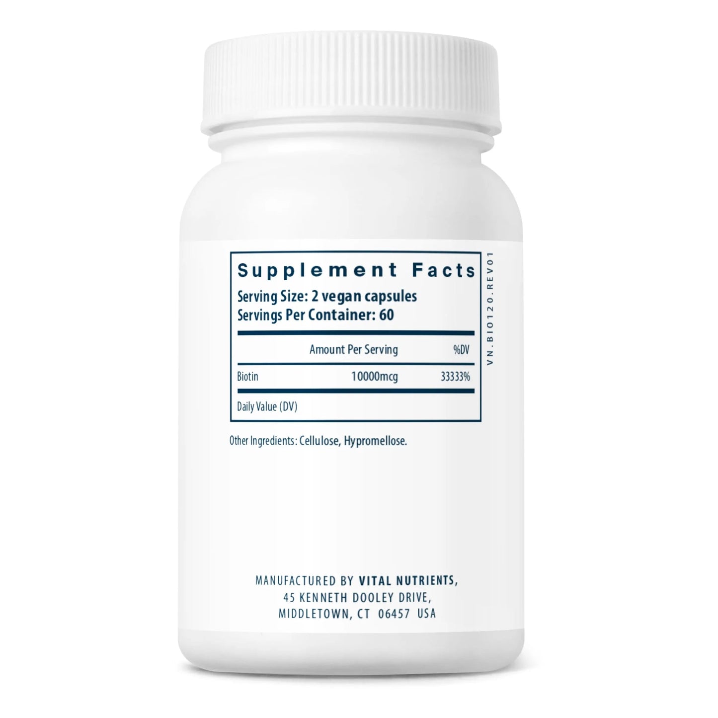Biotin 10mg (Vital Nutrition) - HAPIVERI