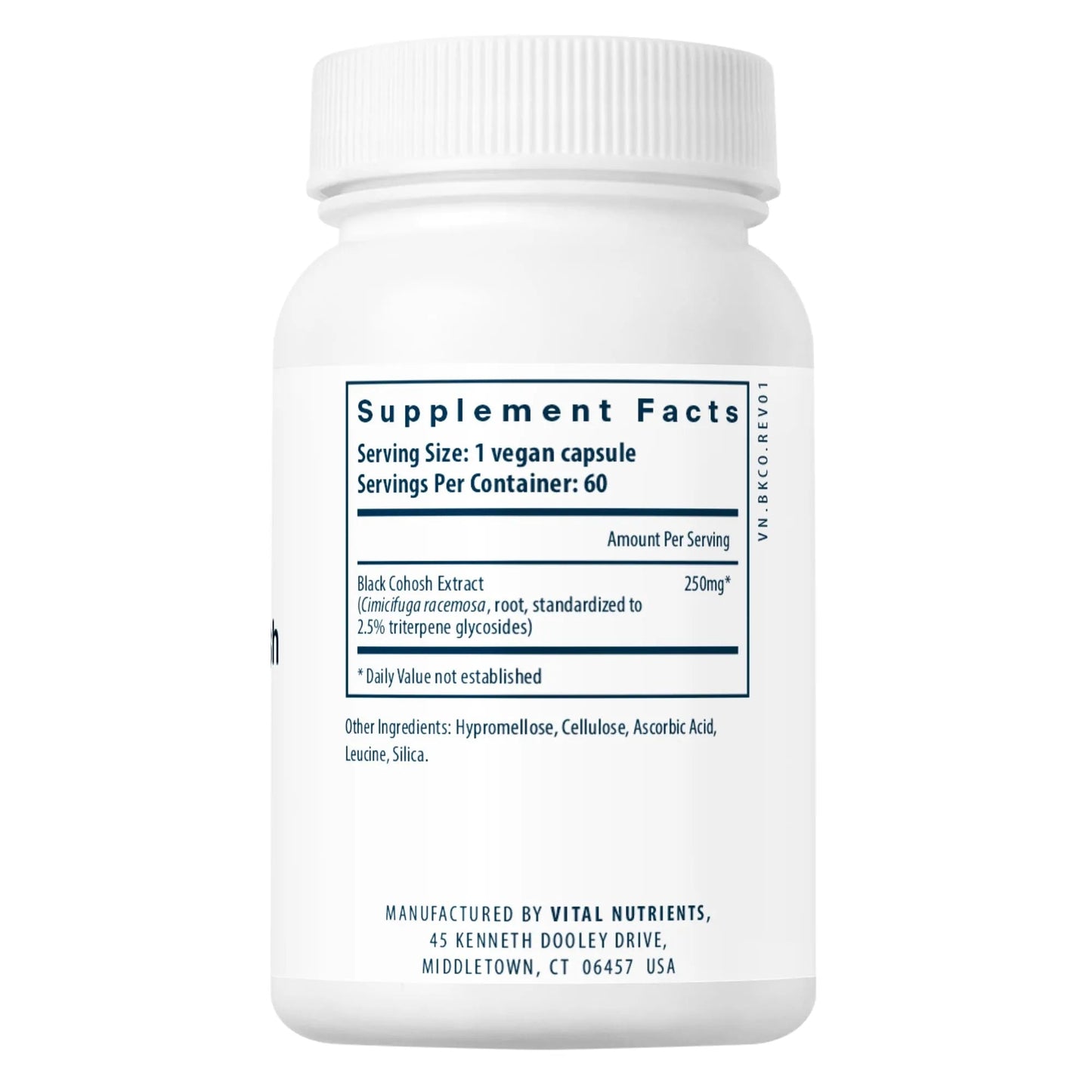 Black Cohosh Extract 250mg(Vital Nutrition) - HAPIVERI