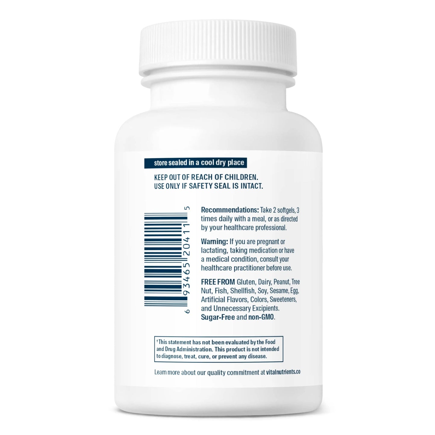Black Currant Seed Oil 500mg-GLA 70mg(Vital Nutrition) - HAPIVERI