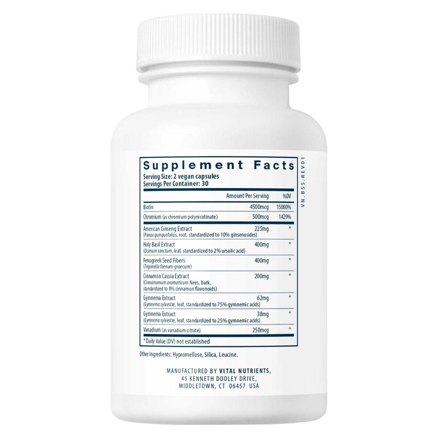 Blood Sugar Support(Vital Nutrition) - HAPIVERI