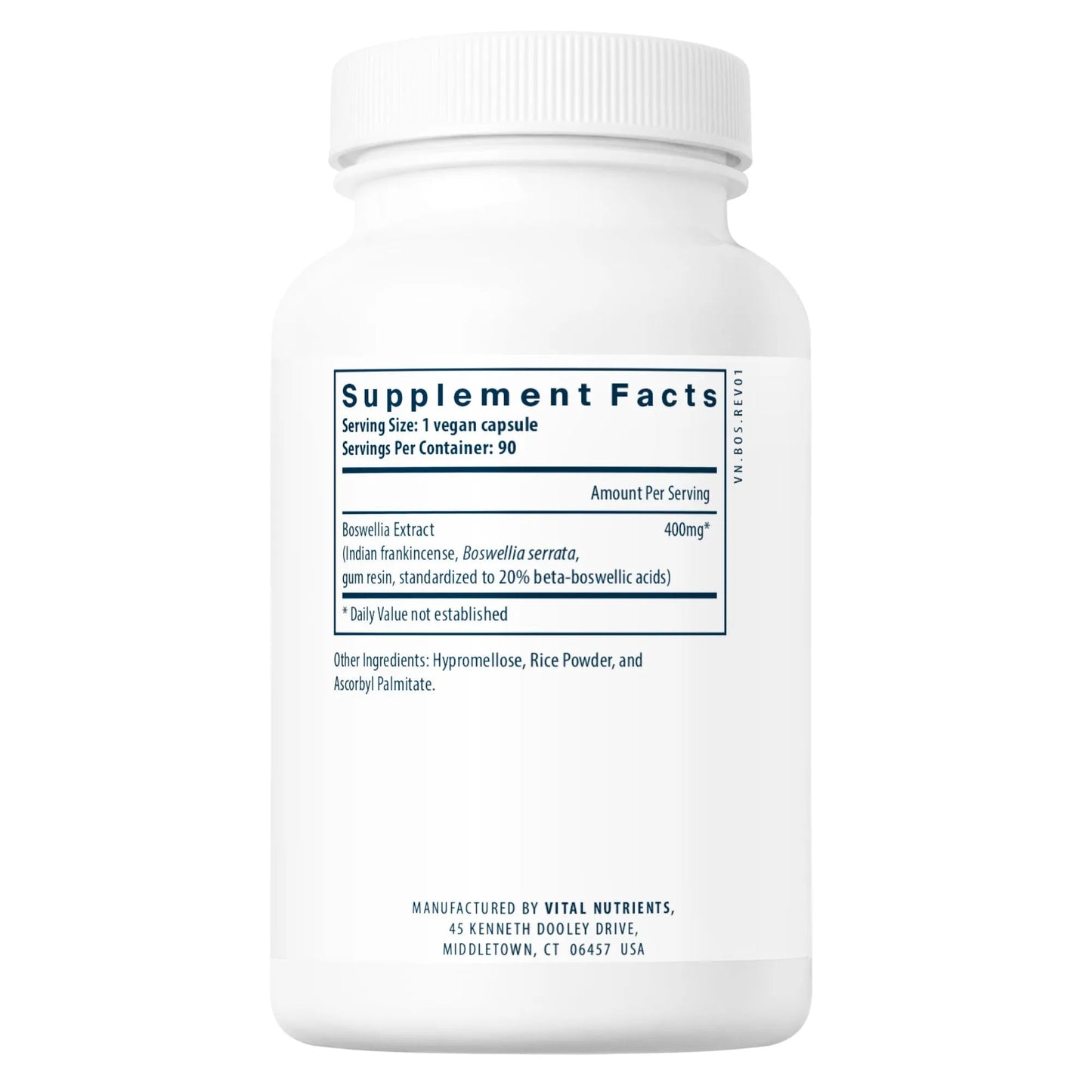 Boswellia Extract 400mg(Vital Nutrition) - HAPIVERI