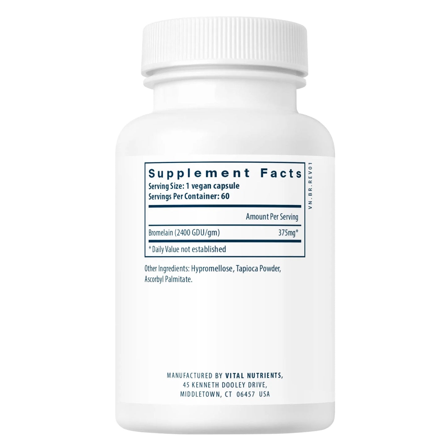 Bromelain High Potency 2400GDU 375mg(Vital Nutrition) - HAPIVERI