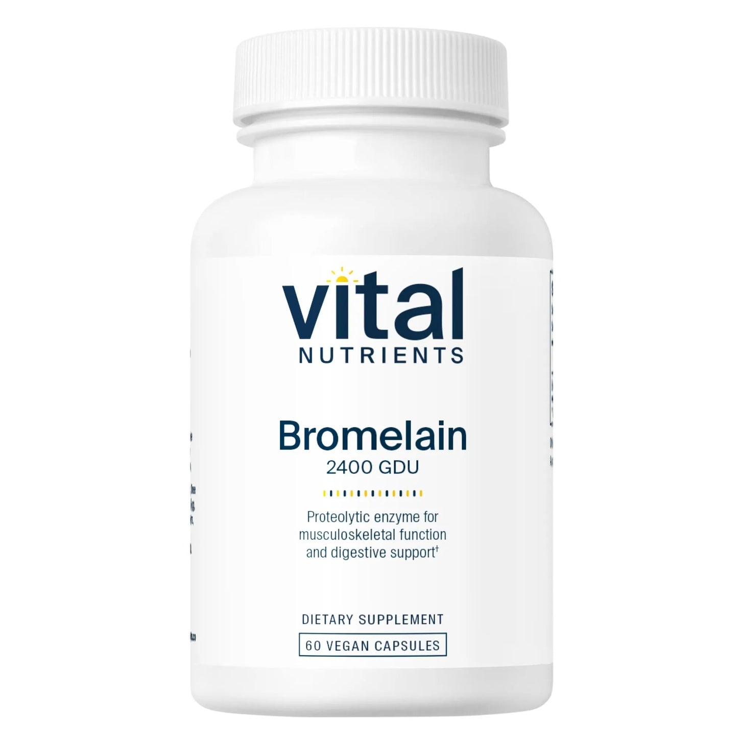 Bromelain High Potency 2400GDU 375mg(Vital Nutrition) - HAPIVERI