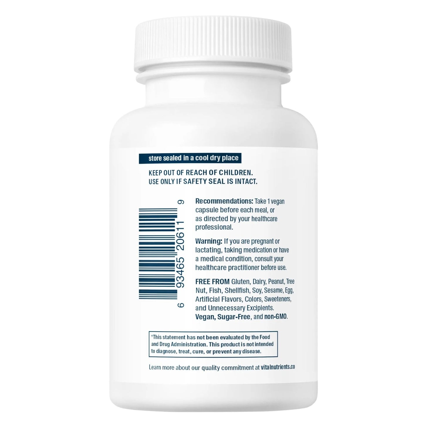 Bromelain High Potency 2400GDU 375mg(Vital Nutrition) - HAPIVERI