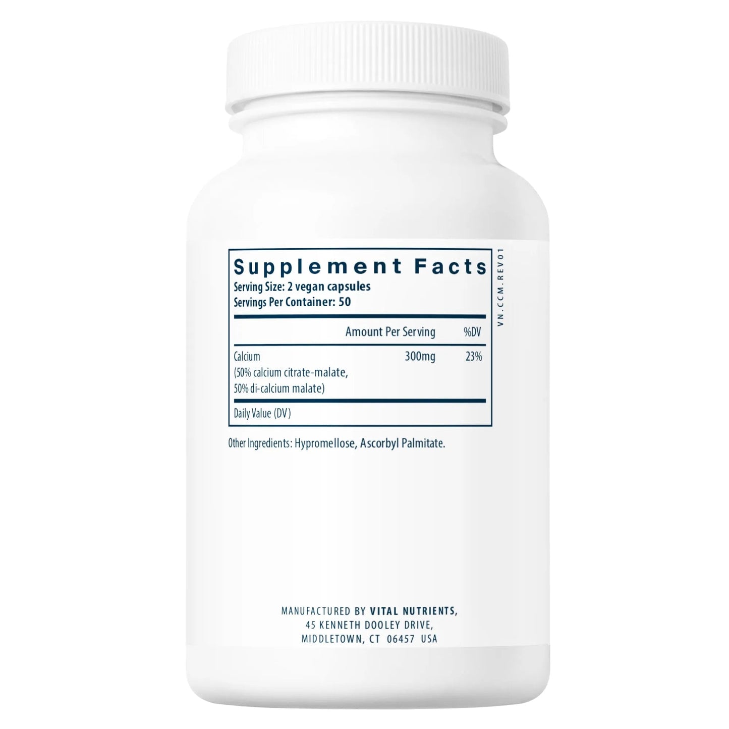 Calcium (Citrate/Malate) 150mg(Vital Nutrition) - HAPIVERI