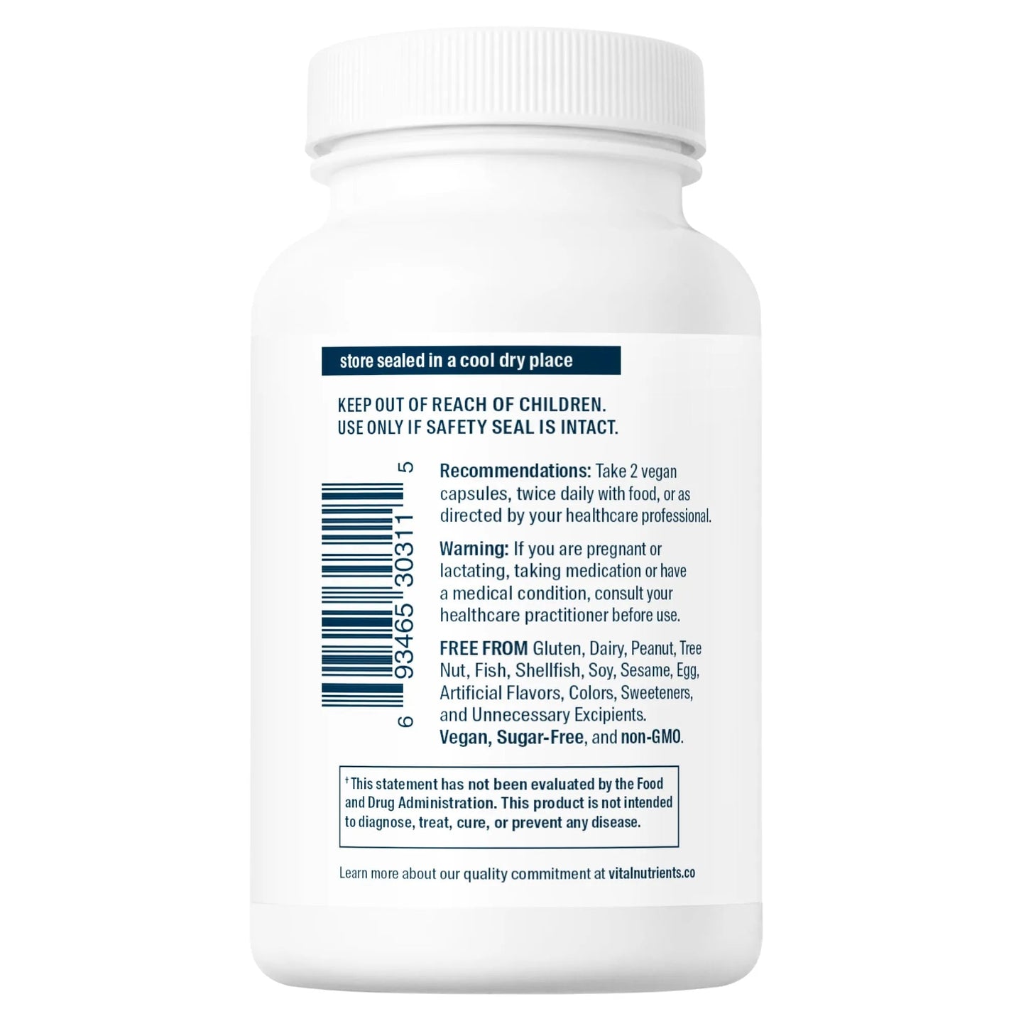 Calcium & Magnesium 225mg/75mg(Vital Nutrition) - HAPIVERI