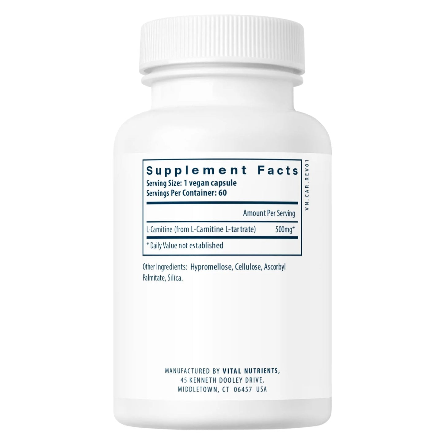 Carnitine 500mg(Vital Nutrition) - HAPIVERI