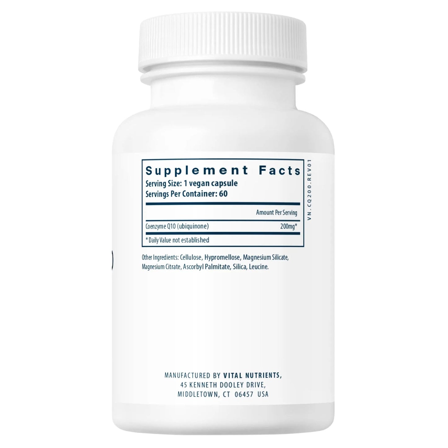 CoEnzyme Q10 200mg(Vital Nutrition) - HAPIVERI