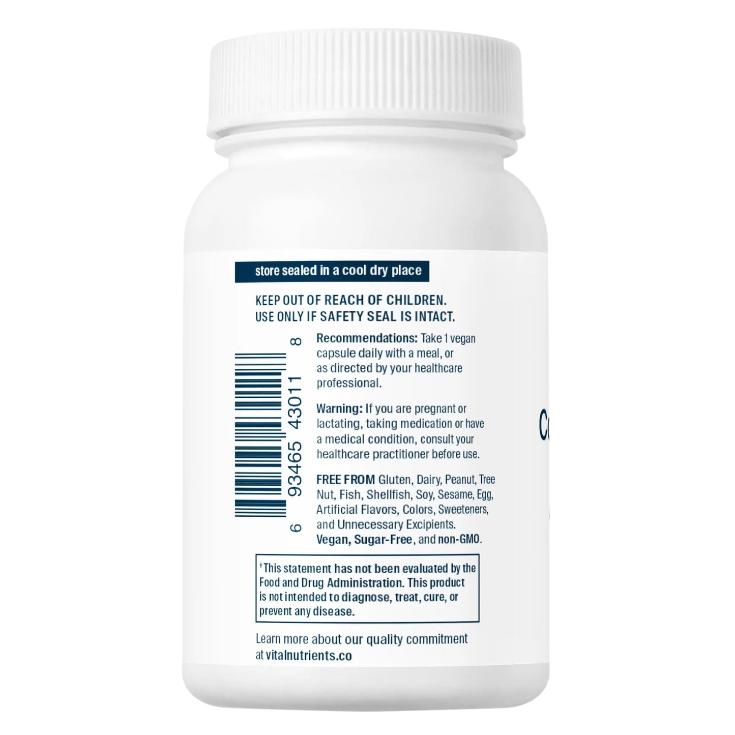 CoEnzyme Q10 60mg(Vital Nutrition) - HAPIVERI