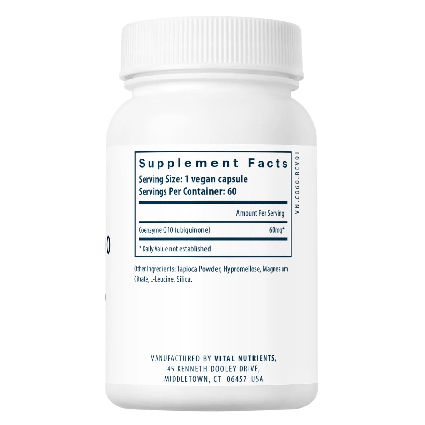 CoEnzyme Q10 60mg(Vital Nutrition) - HAPIVERI