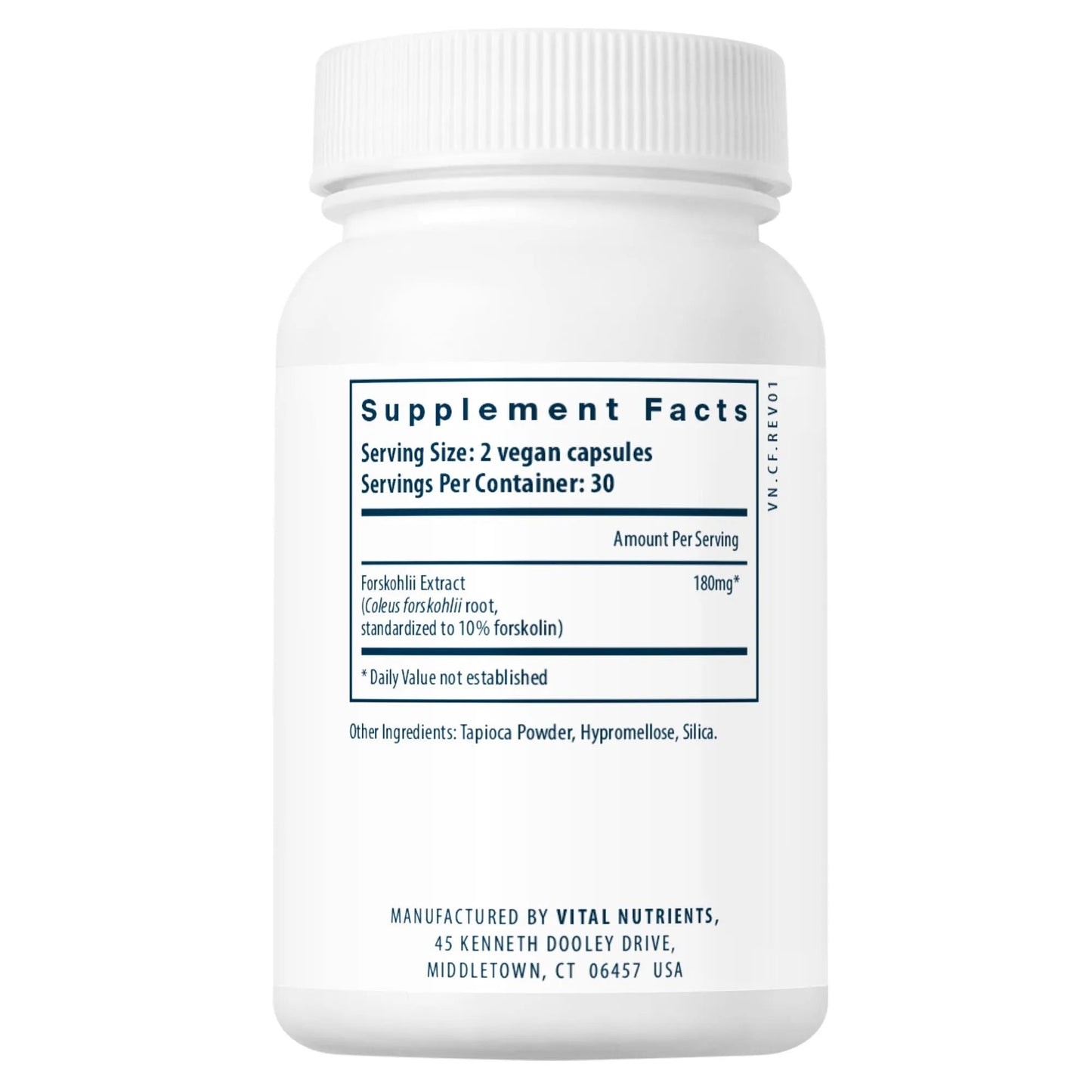 Coleus Forskohlii 10% - 90mg (Vital Nutrition) - HAPIVERI