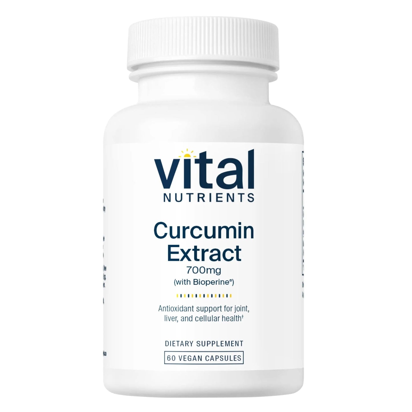 Curcumin Extract 700mg (with Bioperine®) (Vital Nutrition) - HAPIVERI
