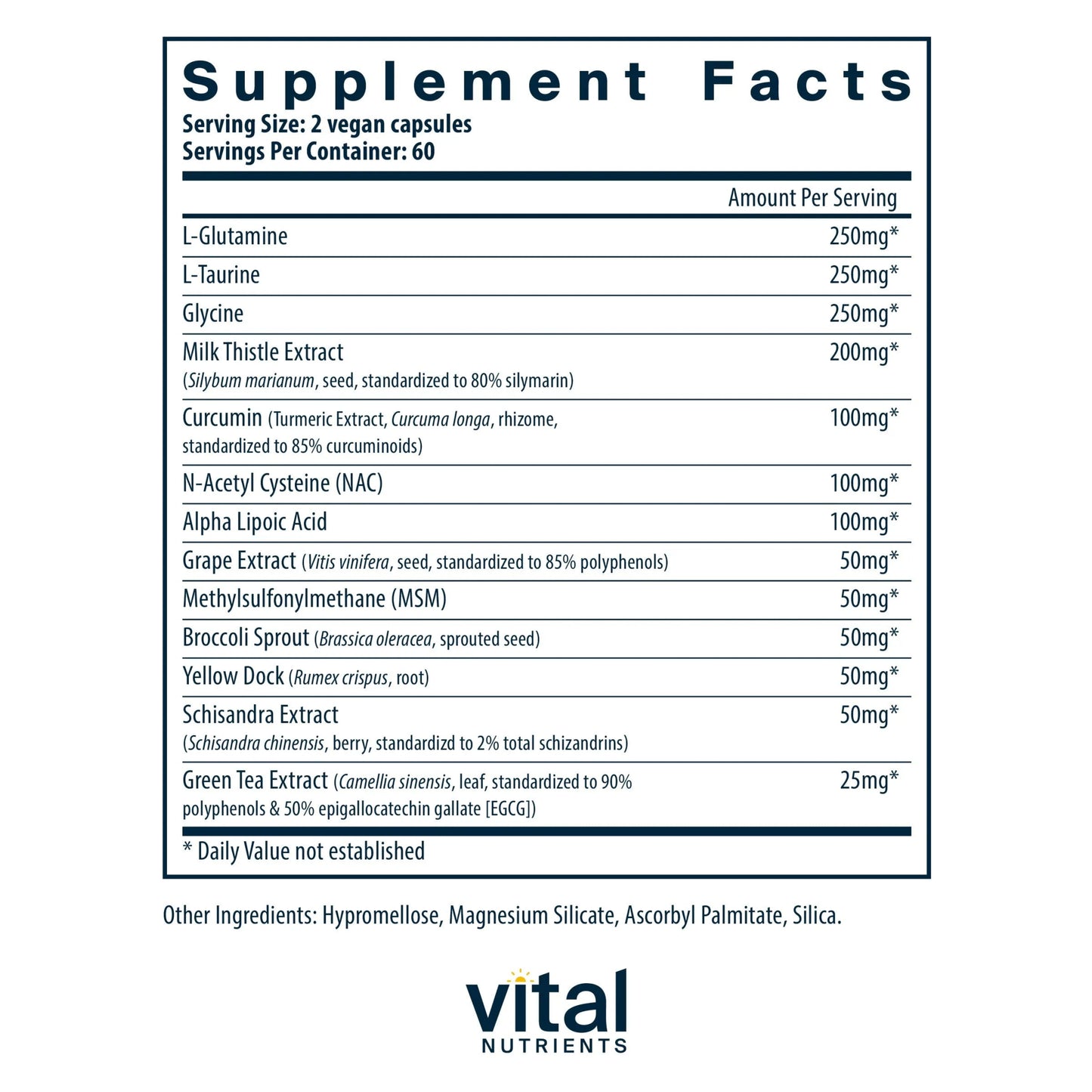 Detox Formula(Vital Nutrition) - HAPIVERI