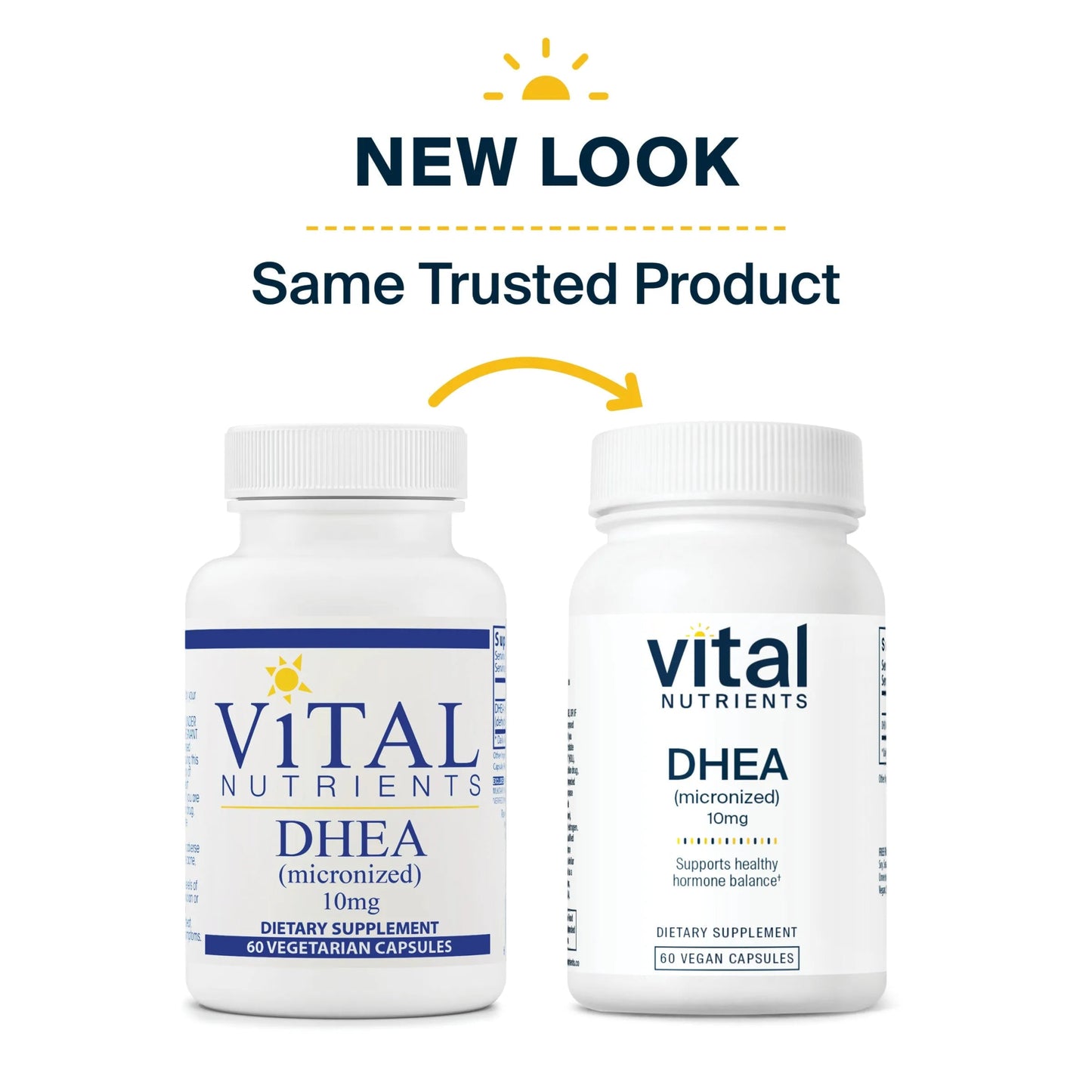 DHEA (Micronized) 10mg (Vital Nutrition) - HAPIVERI