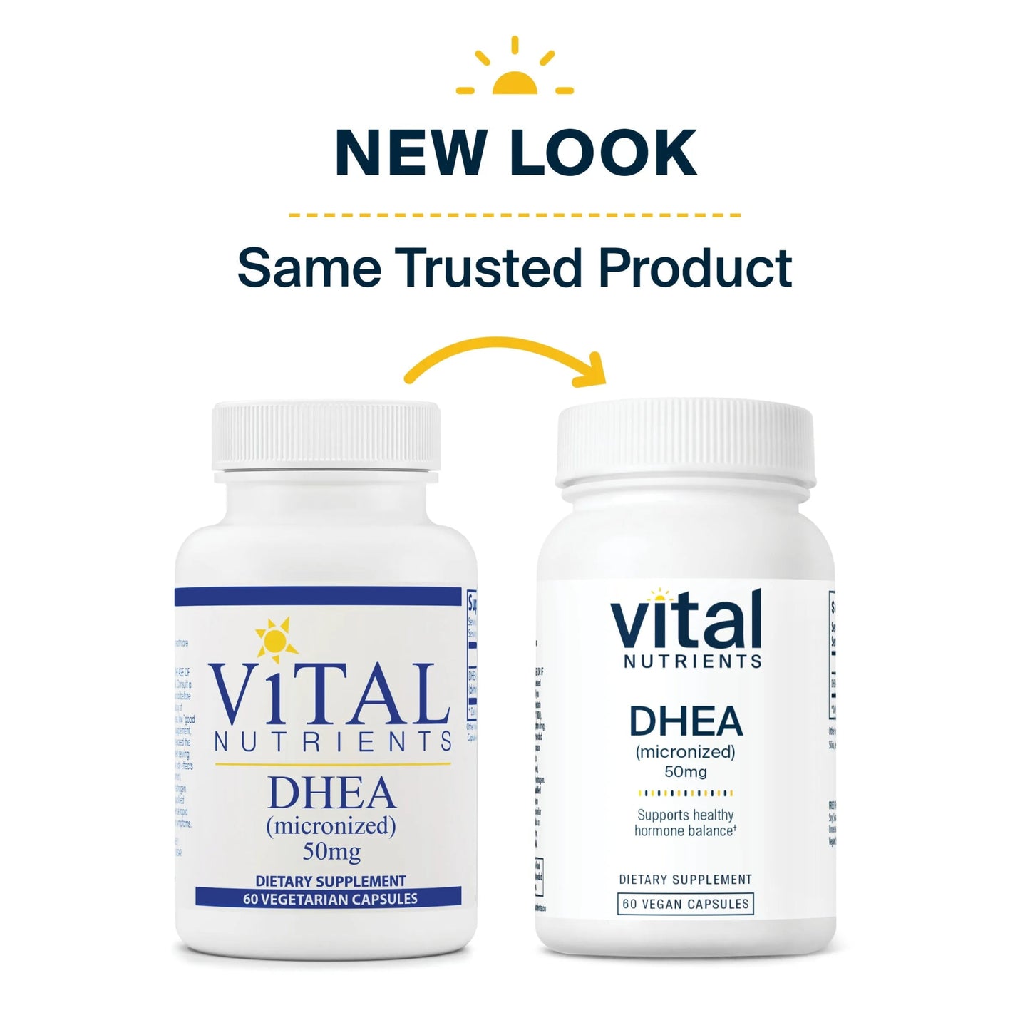 DHEA (Micronized) 50mg(Vital Nutrition) - HAPIVERI