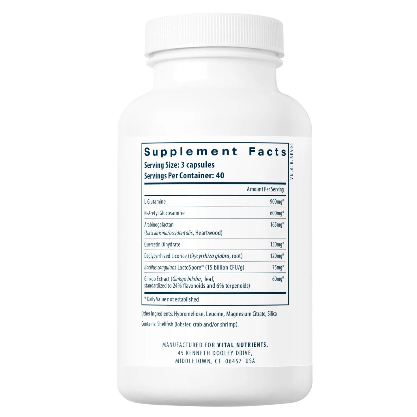 GI Repair Nutrients(Vital Nutrition) - HAPIVERI