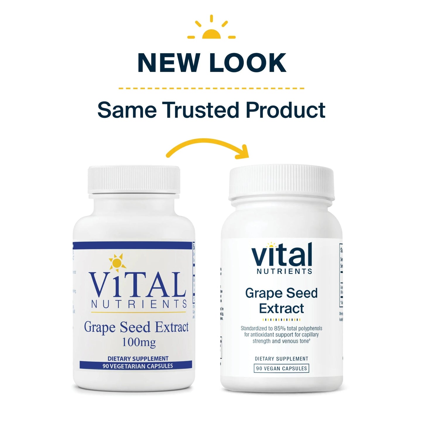 Grape Seed Extract 100mg (Vital Nutrition) - HAPIVERI