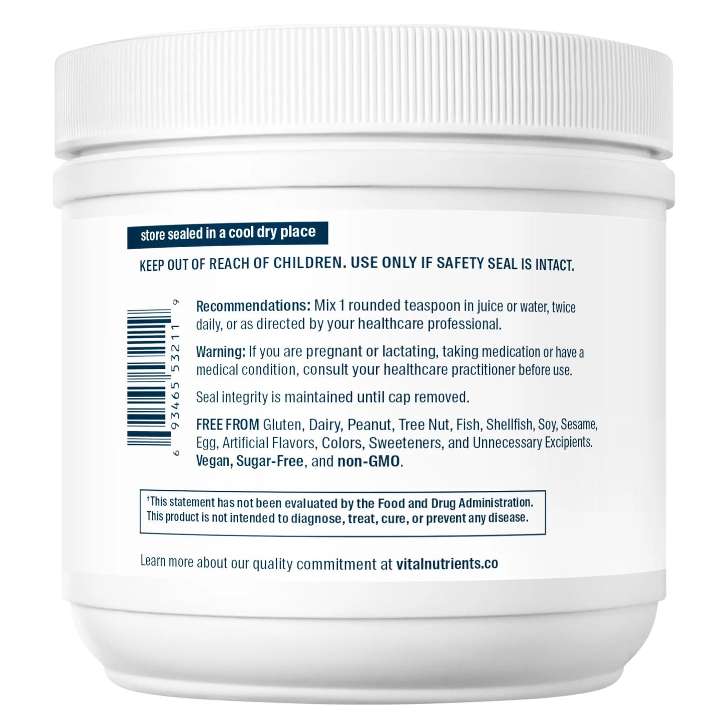 Inositol Powder(Vital Nutrition) - HAPIVERI