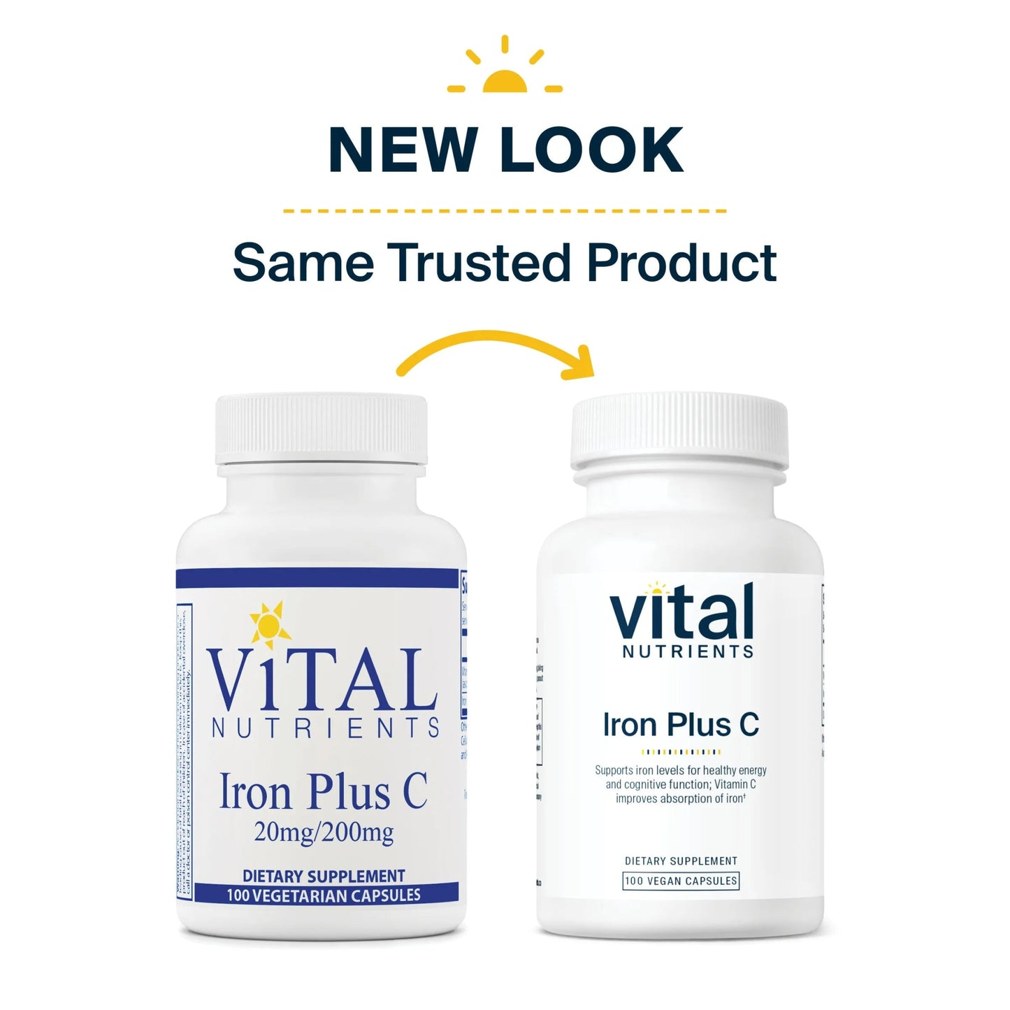 Iron Plus C 20mg/200mg (Vital Nutrition) - HAPIVERI