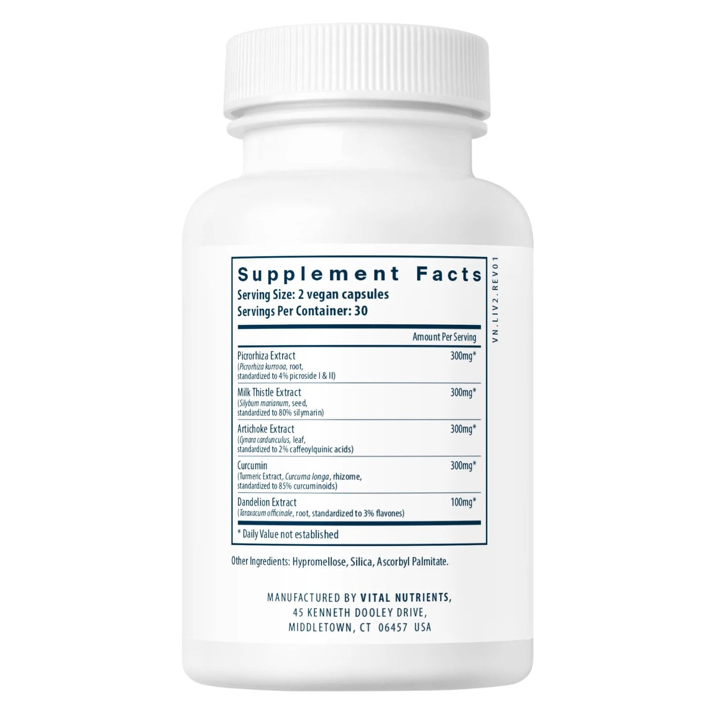 Liver Support II (with Picrorhiza)(Vital Nutrition) - HAPIVERI