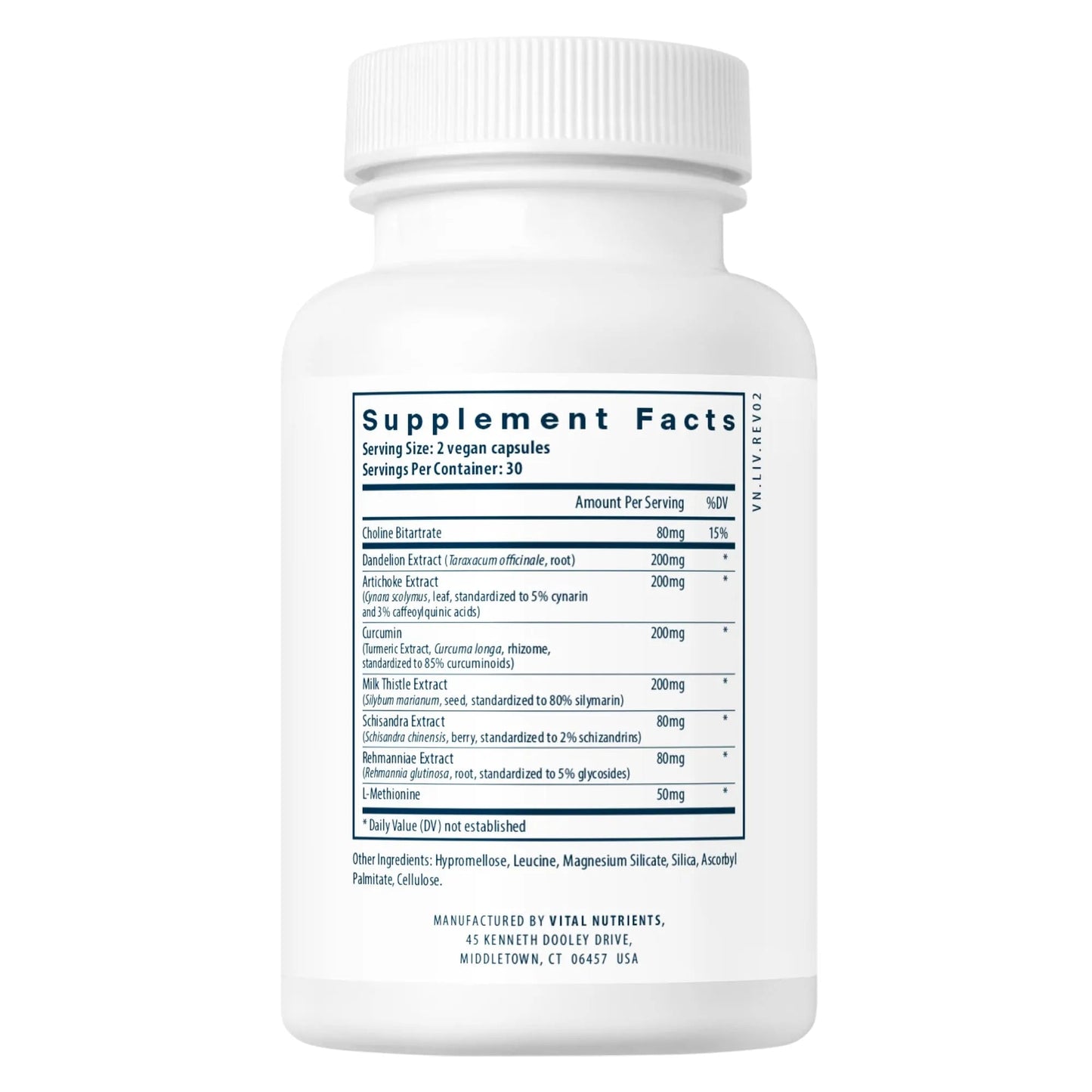 Liver Support (Vital Nutrition) - HAPIVERI