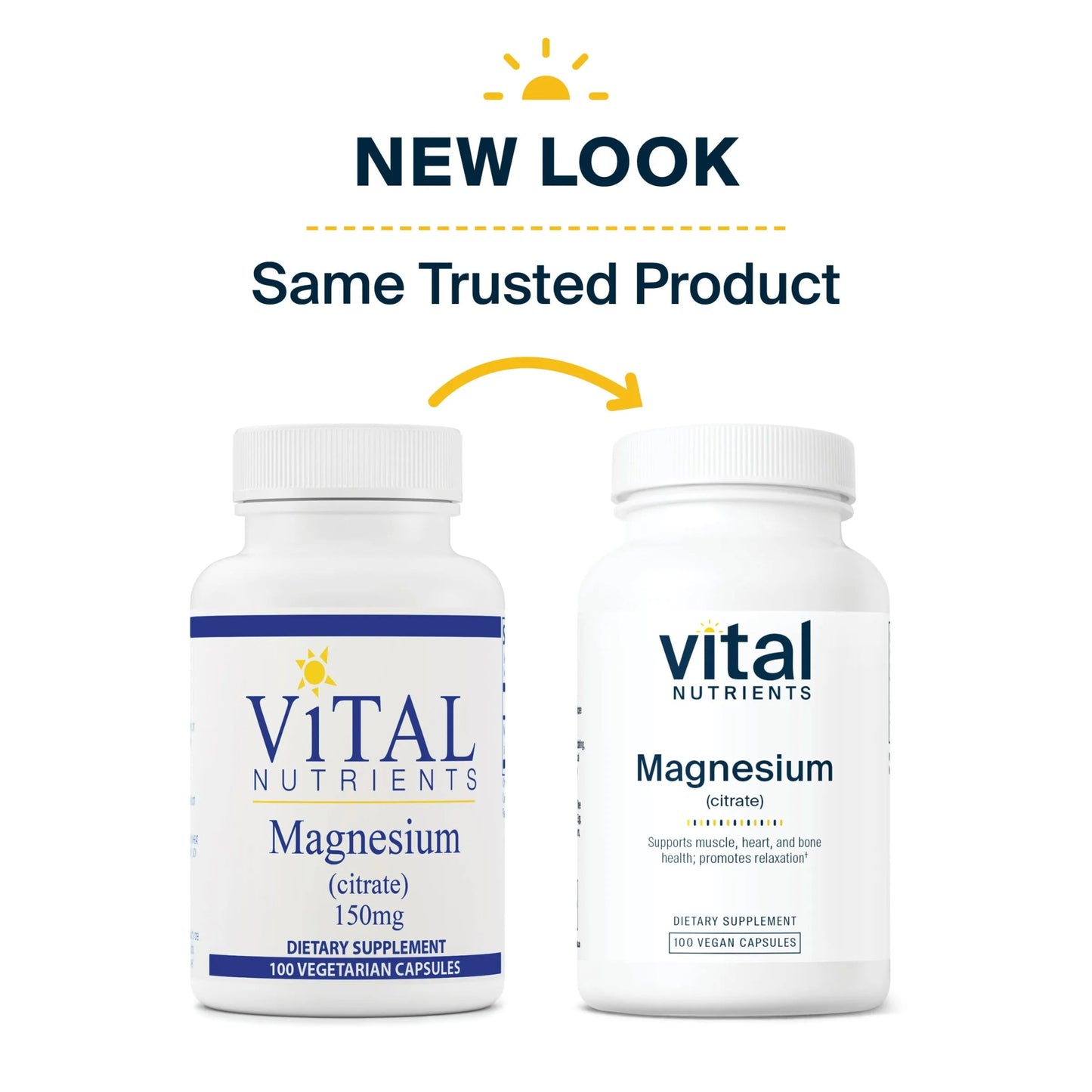 Magnesium (citrate) 150mg (Vital Nutrition) - HAPIVERI