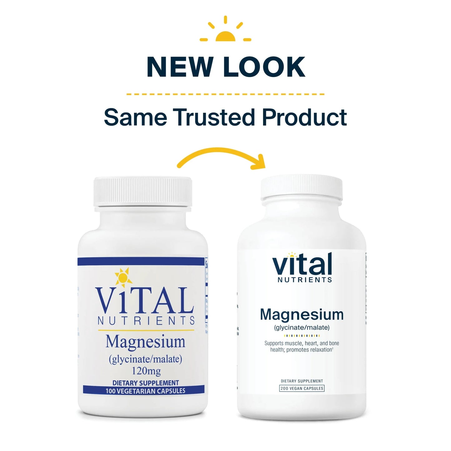 Magnesium (glycinate/malate) 120mg(Vital Nutrition) - HAPIVERI