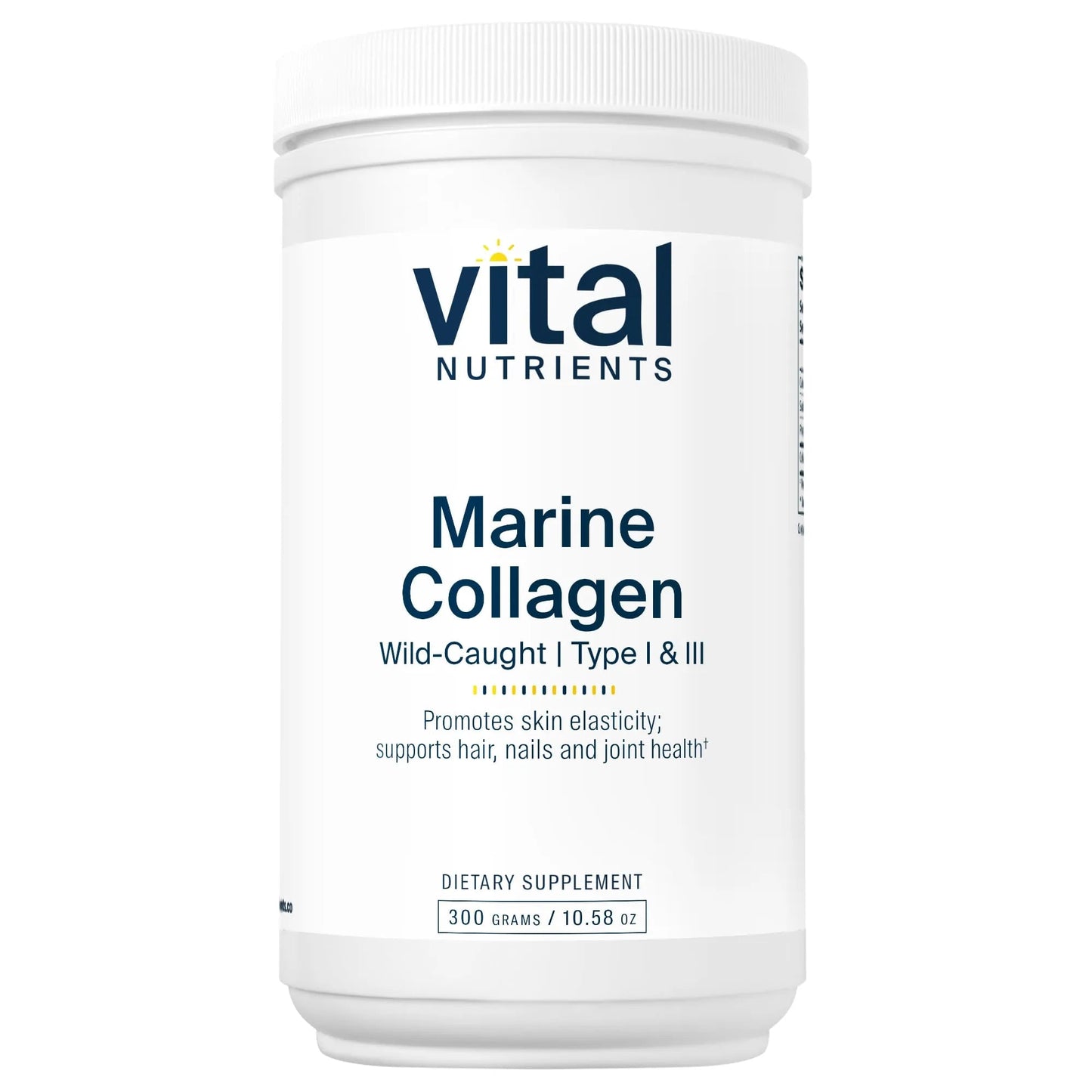 Marine Collagen Wild-Caught Type I & III (Vital Nutrition) - HAPIVERI