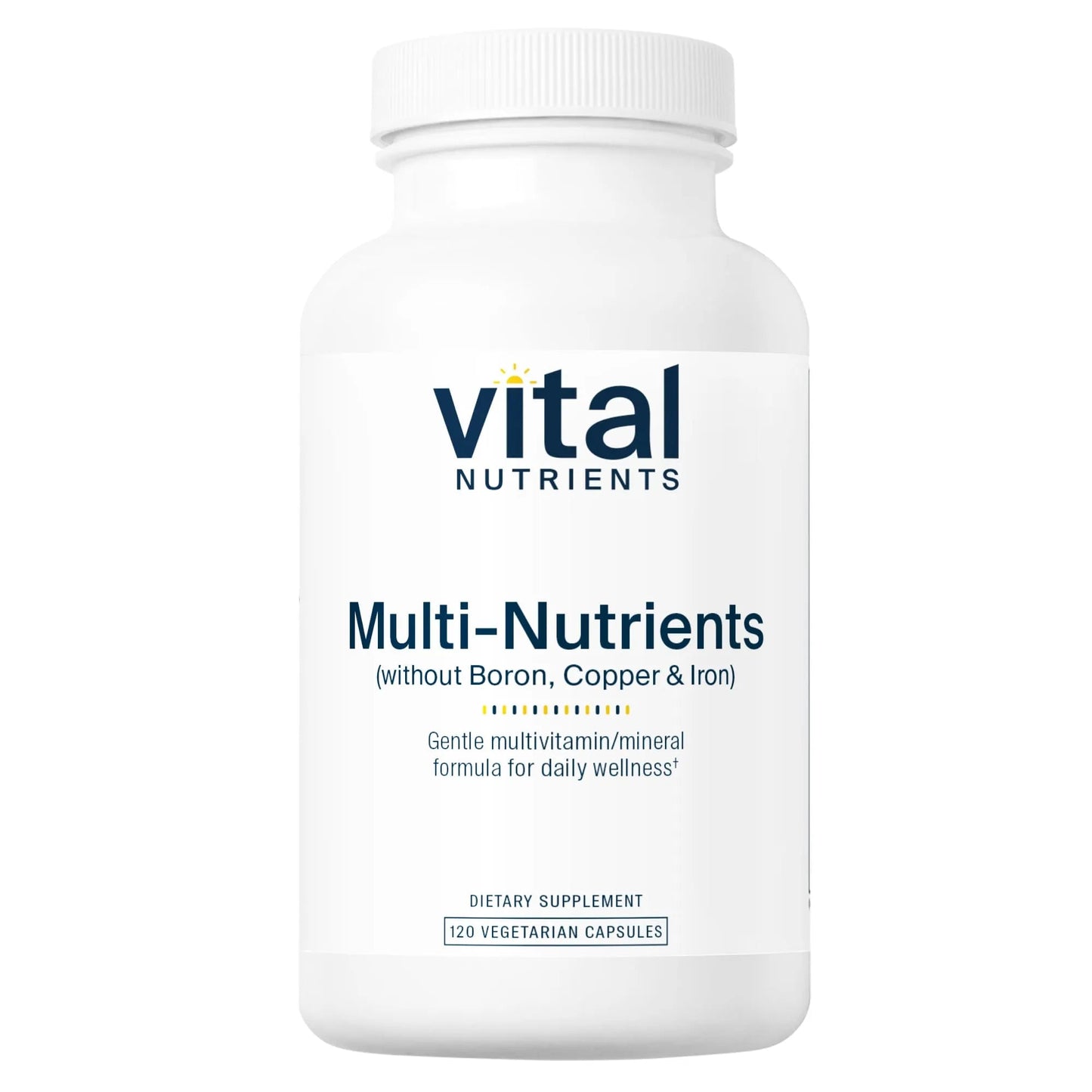 Multi-Nutrients 5 Ultra Antioxidant Formula (Boron, Copper, and Iron Free)(Vital Nutrition) - HAPIVERI