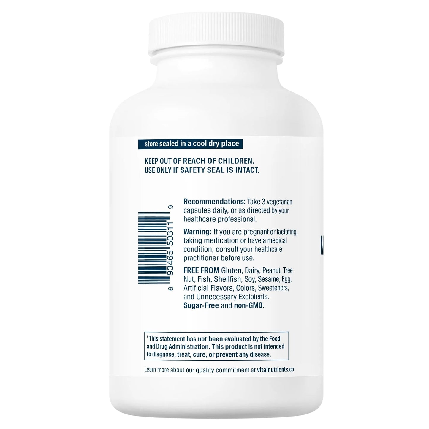 Multi-Nutrients (No Iron or Iodine)(Vital Nutrition) - HAPIVERI