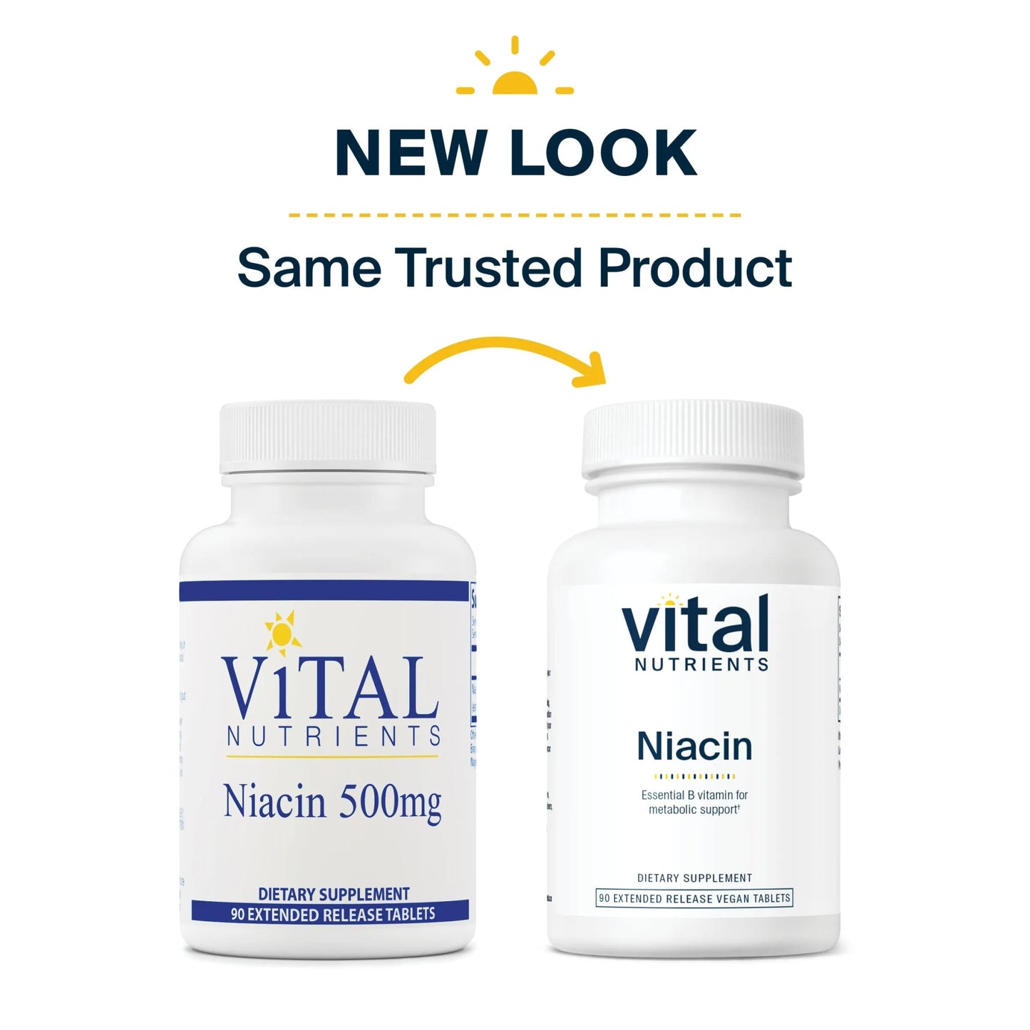 Niacin 500mg (Vital Nutrition) - HAPIVERI