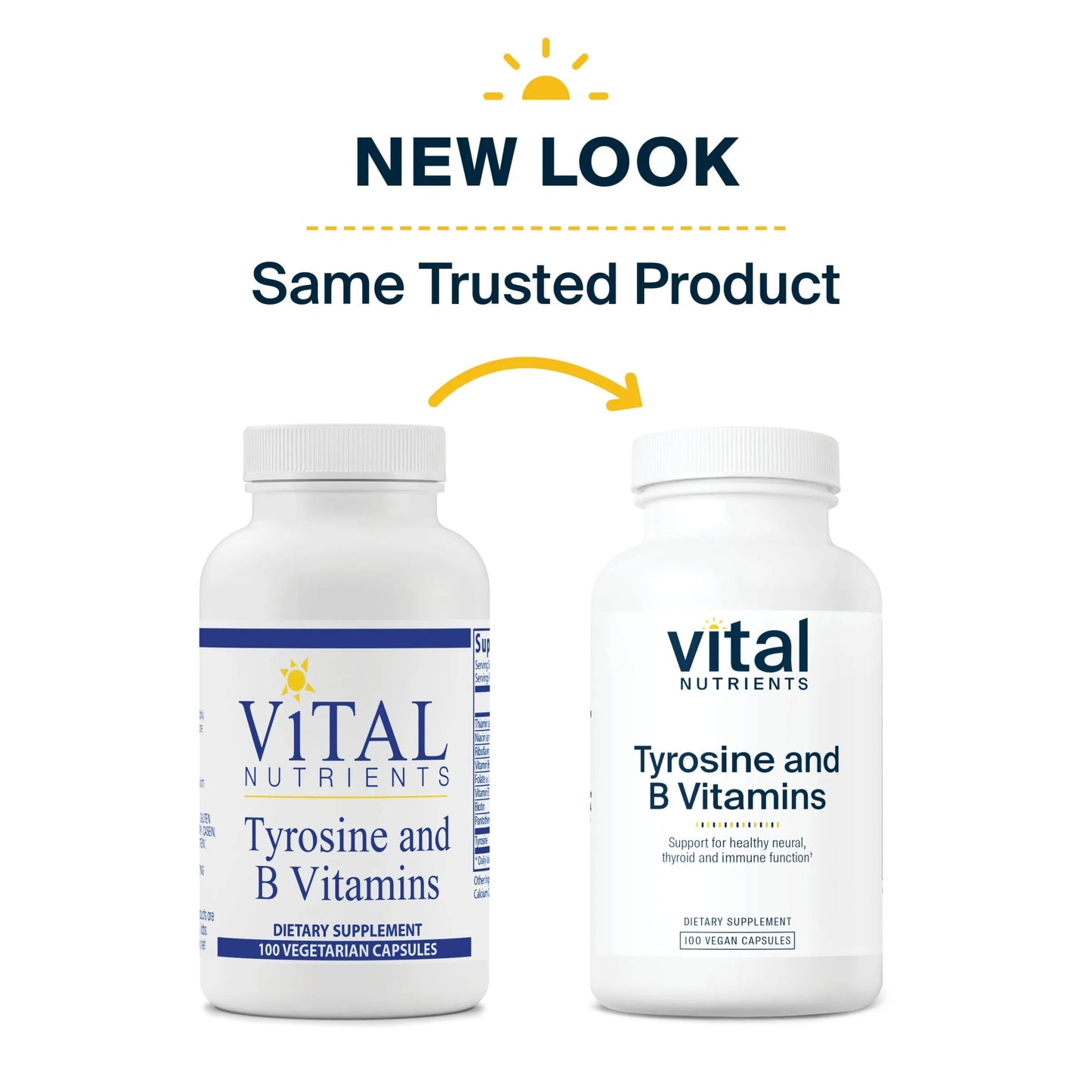 Tyrosine And B Vitamins(Vital Nutrition) - HAPIVERI