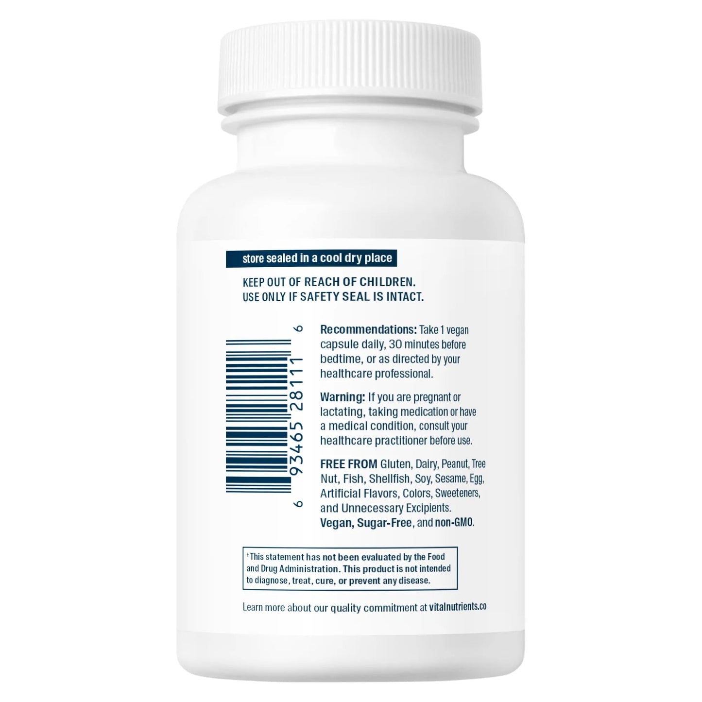 Valerian Root 625mg(Vital Nutrition) - HAPIVERI