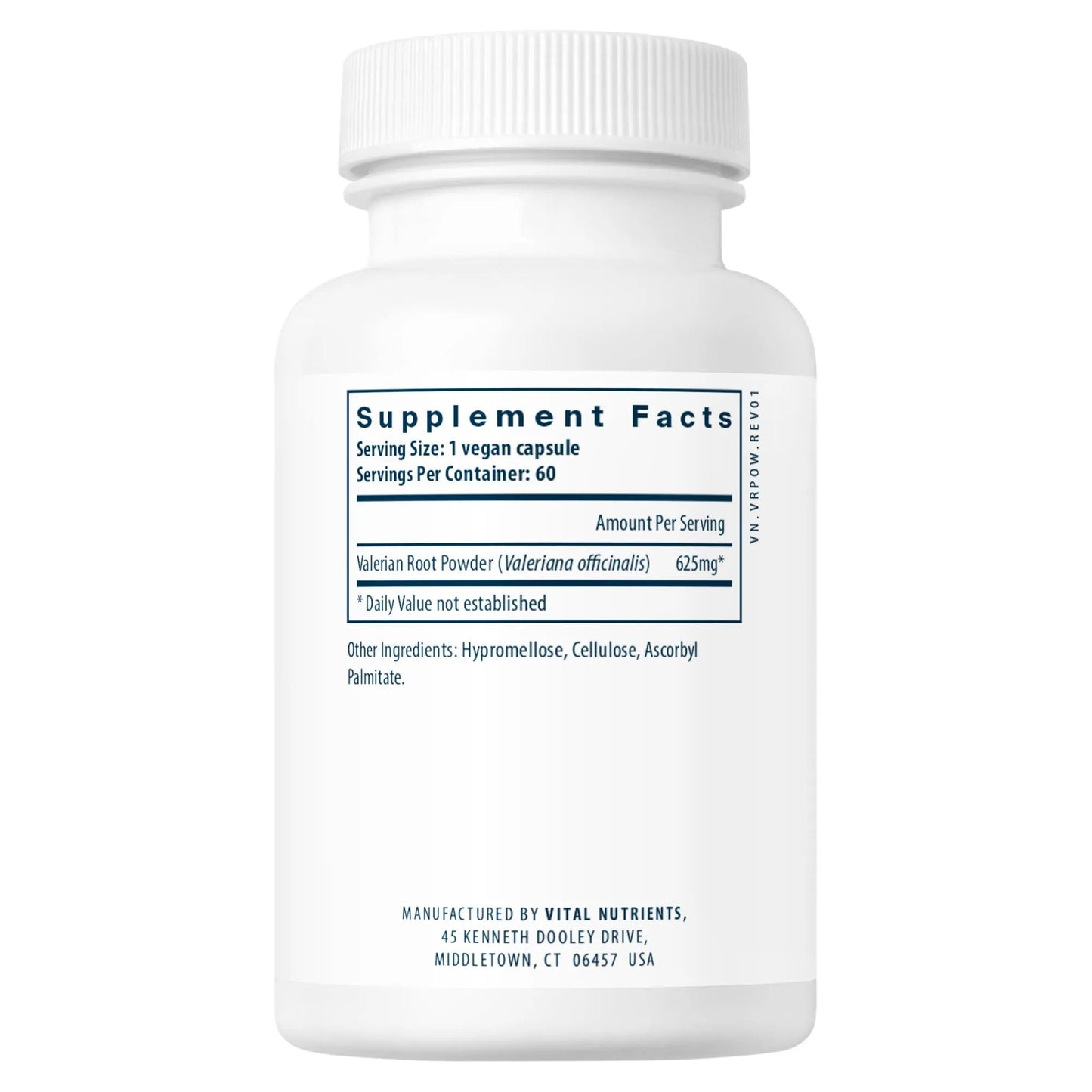 Valerian Root 625mg(Vital Nutrition) - HAPIVERI