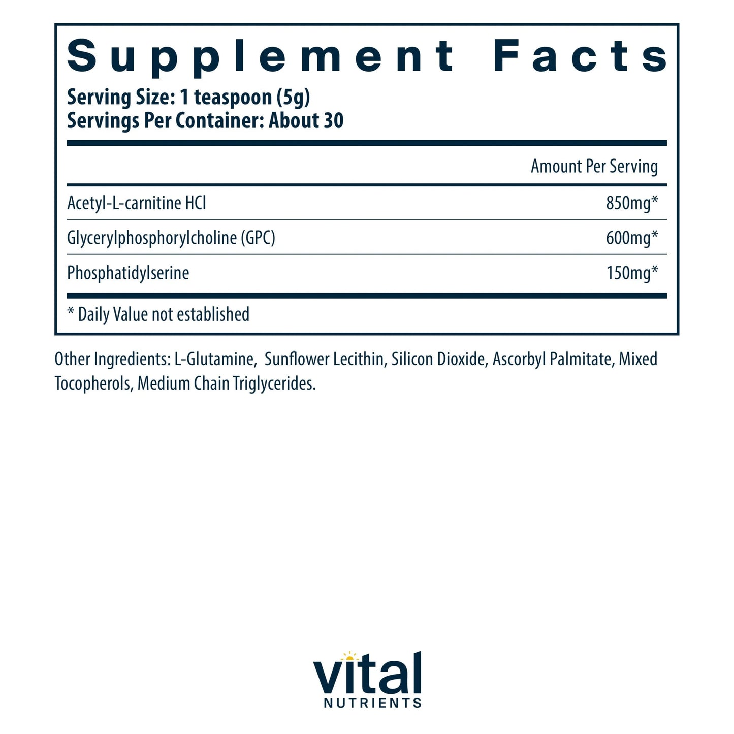 Vital Brain® Powder(Vital Nutrition) - HAPIVERI
