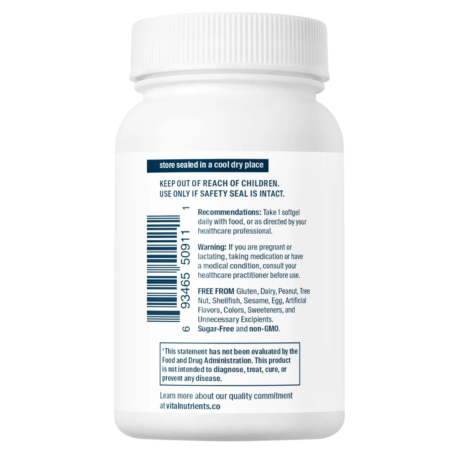 Vitamin A 3mg(Vital Nutrition) - HAPIVERI